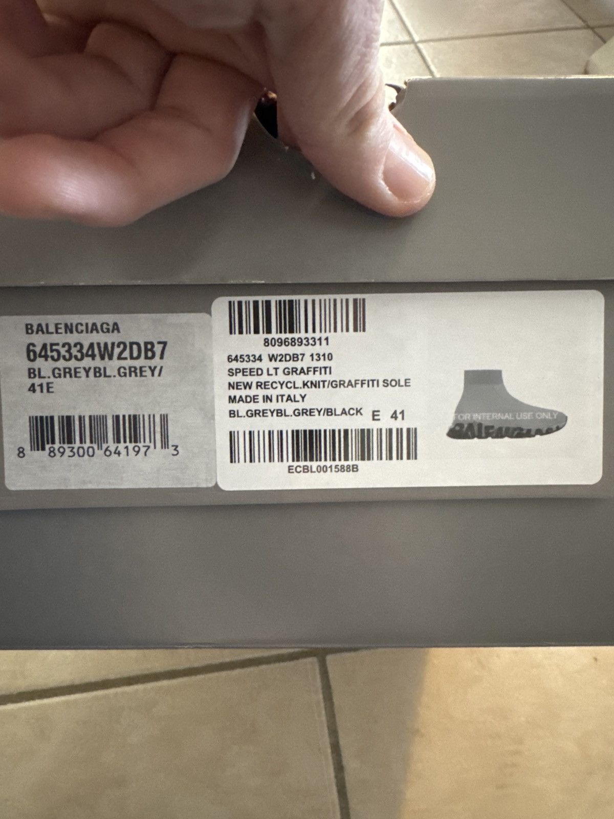 Balenciaga Balenciaga Speed LT Graffiti Size US 8 / EU 41 - 2 Thumbnail
