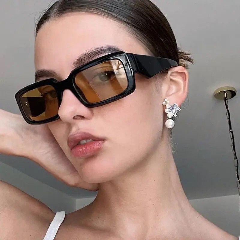 Vintage Retro Vintage Gradient Unisex Sunglasses y2k Size ONE SIZE - 1 Thumbnail
