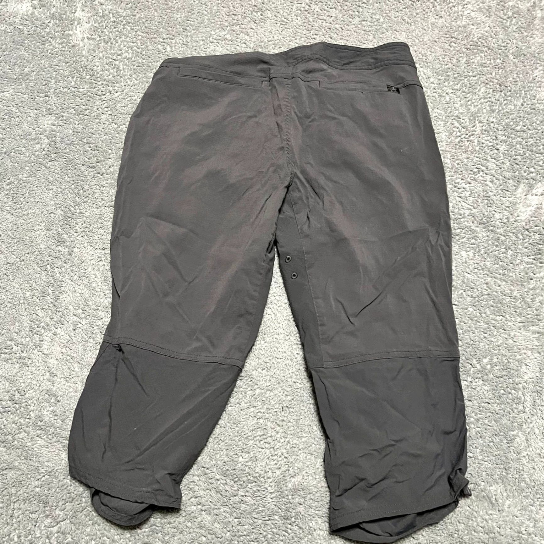 Prana PrAna Jasmine Knicker 3/4 Capri Pants Womens Size 10 Gray Style W4JASK113 Mens? Ladies? Size 32" / US 10 / IT 46 - 3 Thumbnail