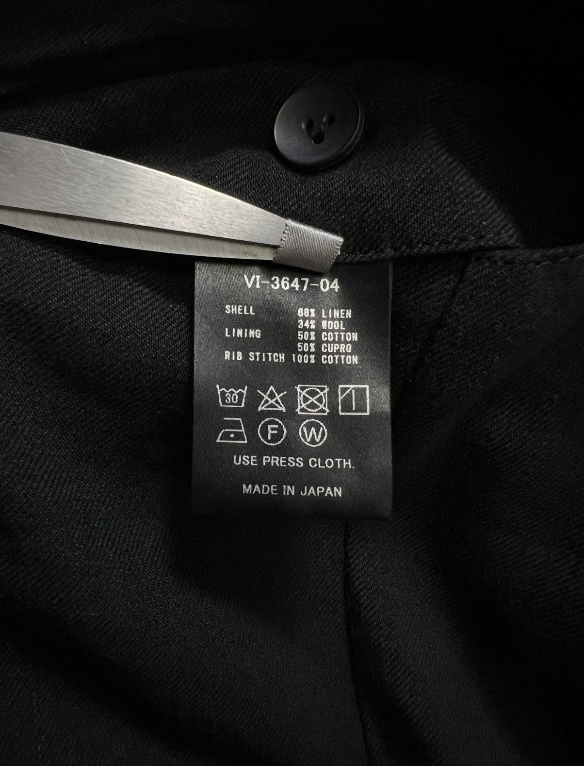 The Viridi-anne The Viridi-Anne - Wool Linen Cargo Pants Size US 30 / EU 46 - 14 Thumbnail