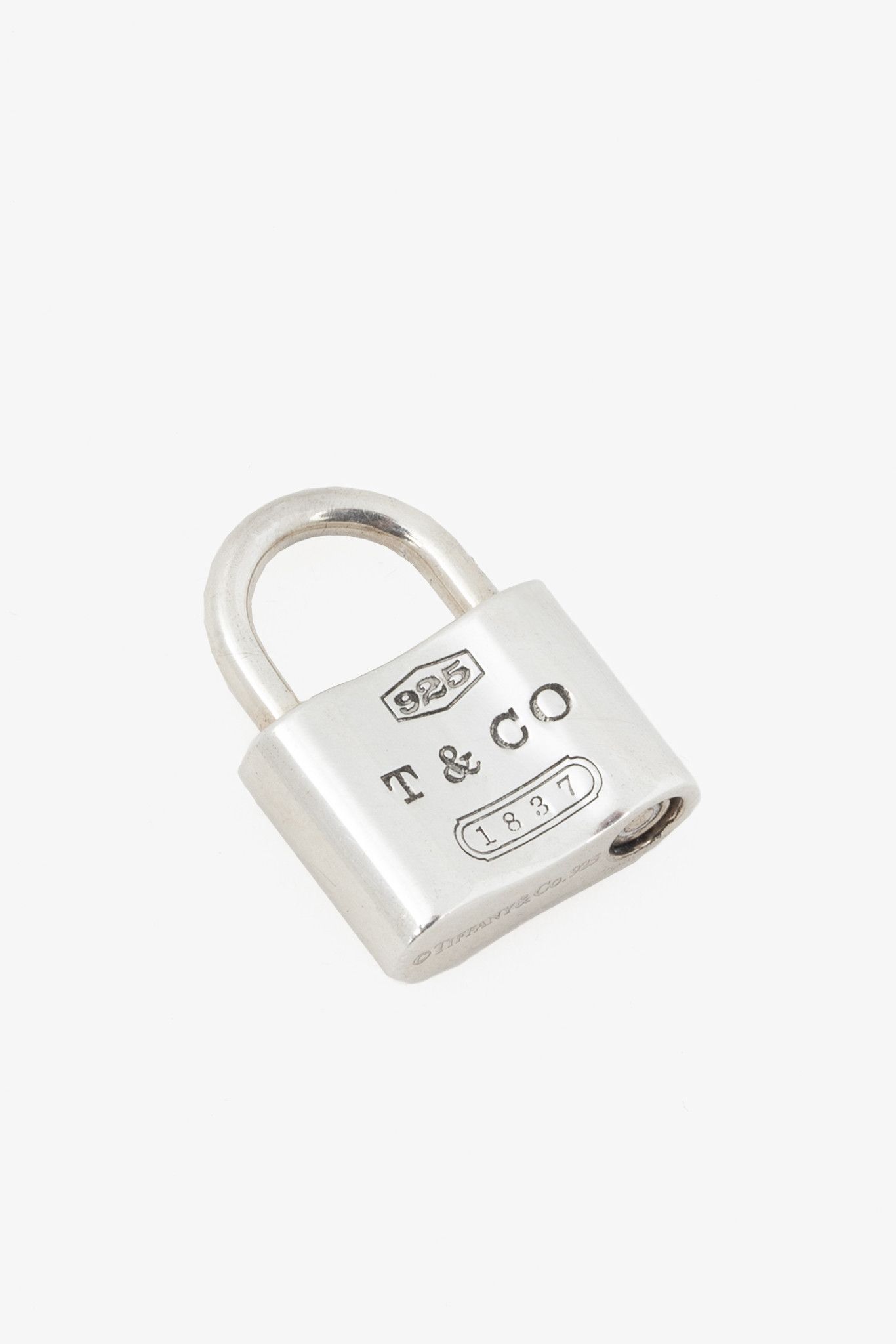 Tiffany & Co. Tiffany & Co. 1837 Sterling Silver Padlock Pendant Size ONE SIZE - 1 Thumbnail