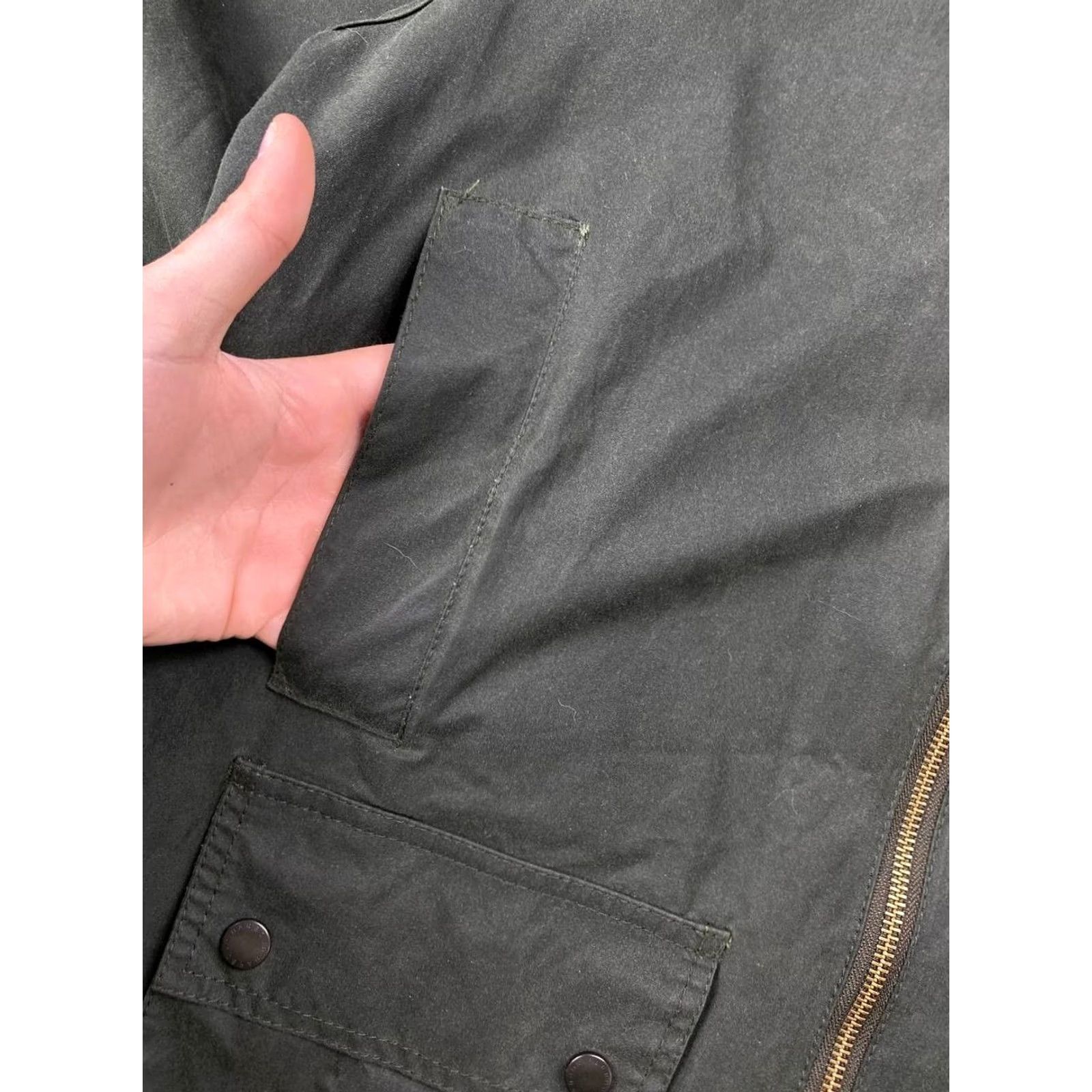 Barbour Barbour Jacket Men Size S Green Waxed Rain Coat Size US S / EU 44-46 / 1 - 6 Thumbnail