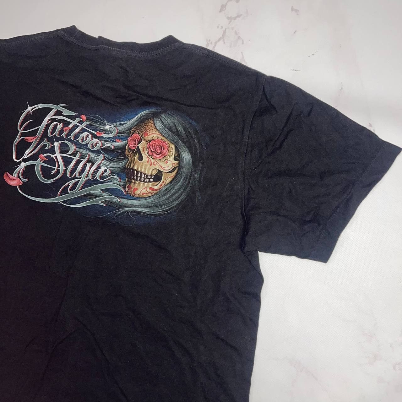 Vintage Streetwear × Vintage Wild Skulls Vintage T-Shirt L Size Size US L / EU 52-54 / 3 - 13 Thumbnail