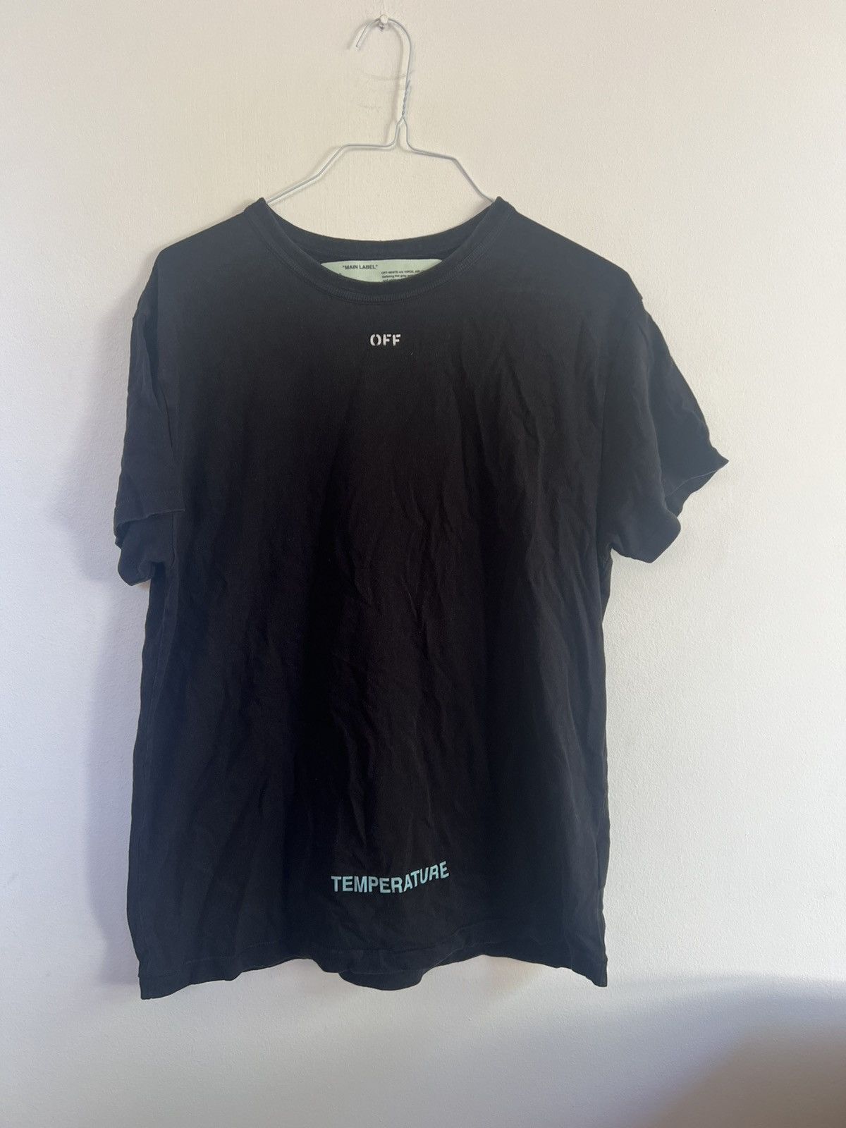 Off-White Off white temperature TEE Size US S / EU 44-46 / 1 - 2 Thumbnail