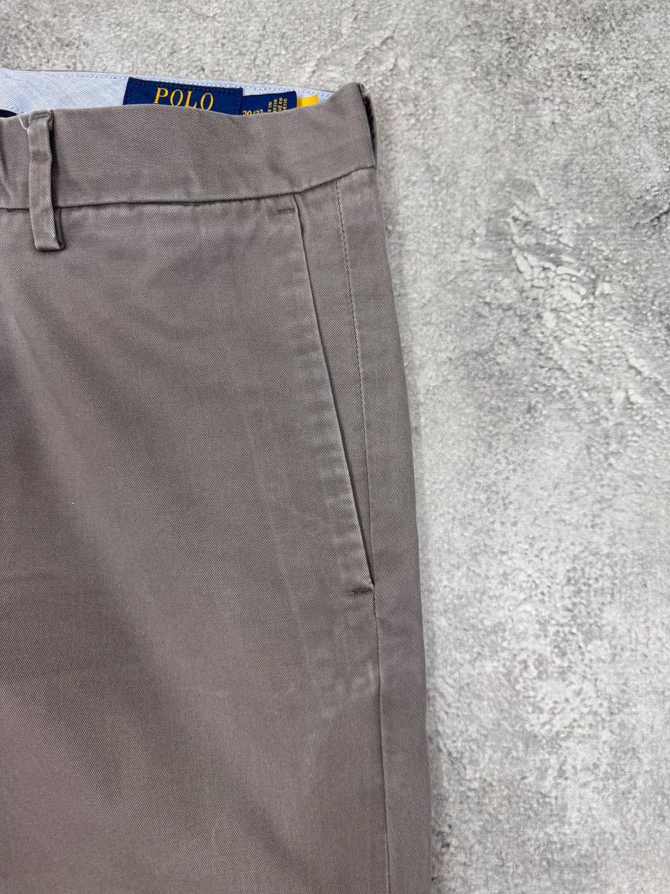 Polo Ralph Lauren Polo Ralph Lauren Men Slim Fit Chino Grey Casual Trousers Size US 30 / EU 46 - 8 Thumbnail