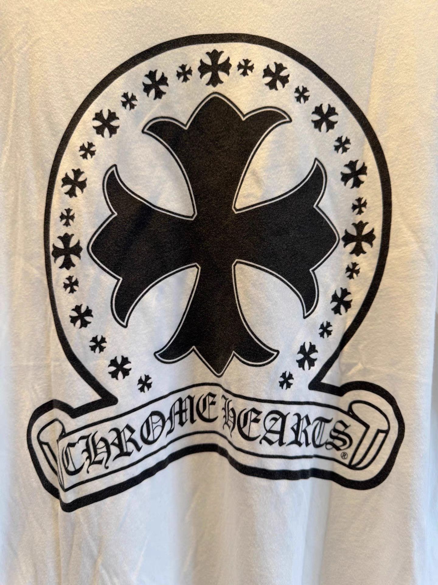 Chrome Hearts Chrome Hearts Cross Scroll Print Long Sleeve Shirt Size US XL / EU 56 / 4 - 3 Thumbnail