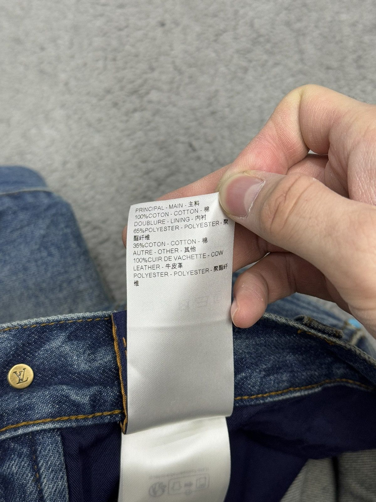Louis Vuitton Louis Vuitton 24fw turquoise jeans Size US 29 - 19 Thumbnail