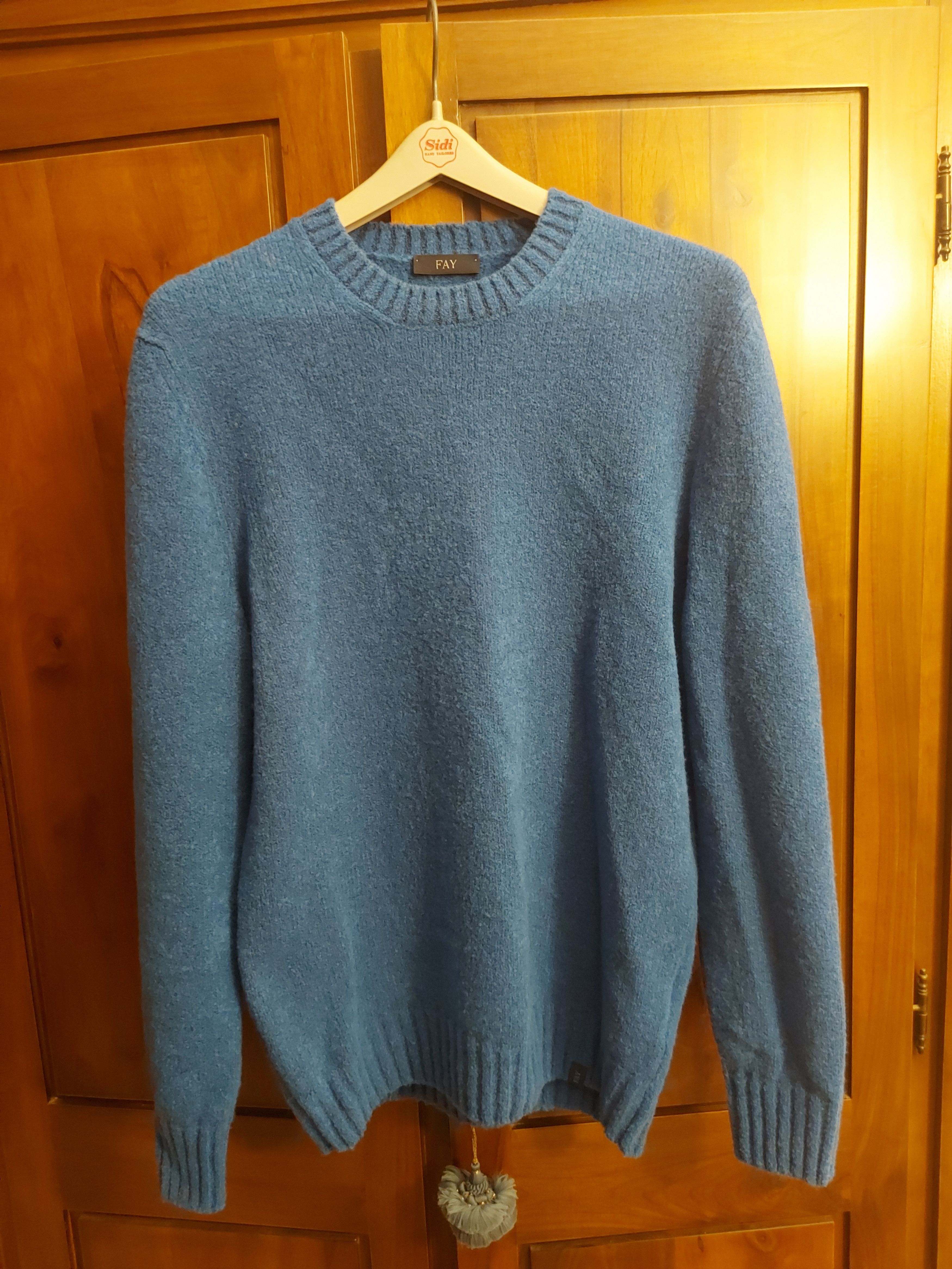 Fay FAY SWEATER BLUE Size US L / EU 52-54 / 3 - 1 Thumbnail