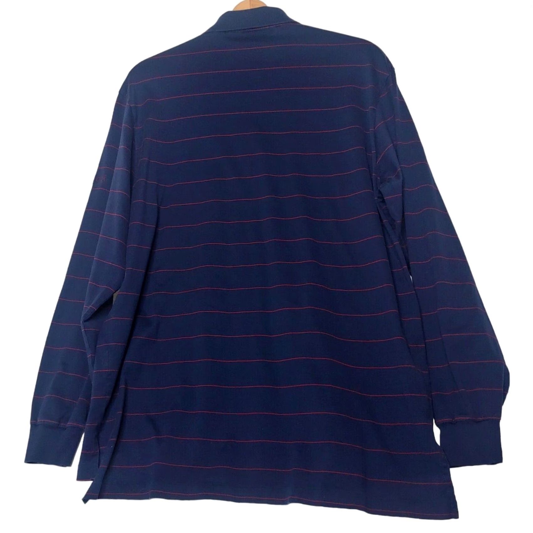 Ralph Lauren Ralph Lauren Polo Golf Shirt L Blue Stripe Pima Long Sleeve Hidden Creek Golf Club Cooperstown? Size US L / EU 52-54 / 3 - 2 Thumbnail