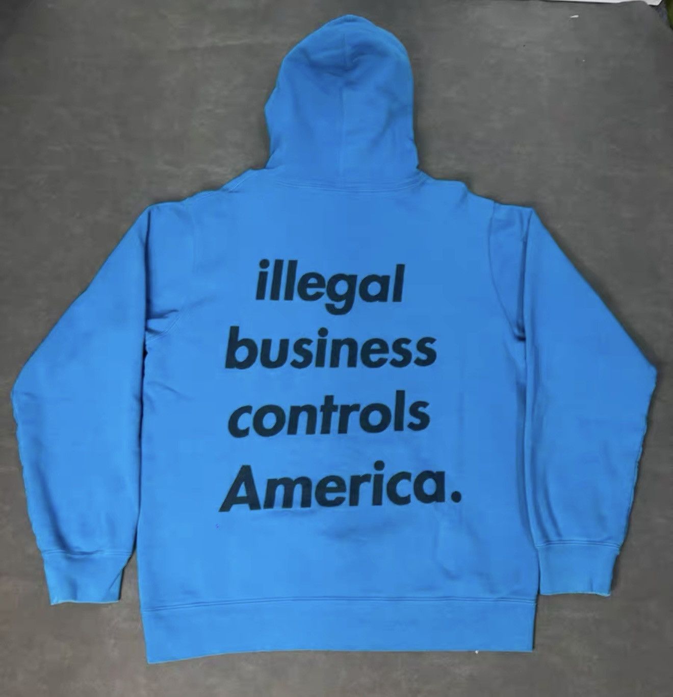 Supreme Supreme illegal business controls America hoodie hooded Size US XL / EU 56 / 4 - 1 Thumbnail