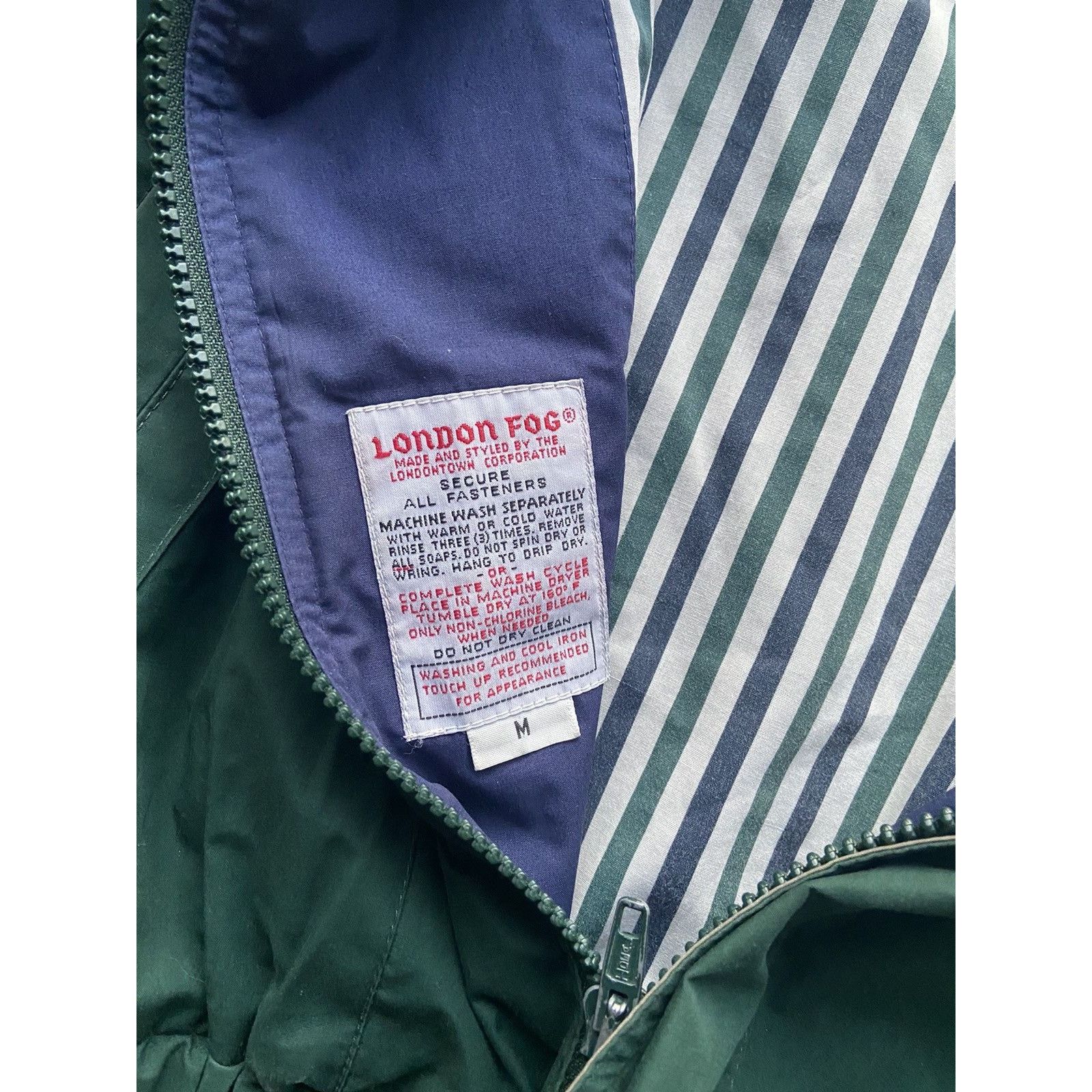 London Fog × Vintage Beautiful vintage 80s 70s London Fog green jacket Size US M / EU 48-50 / 2 - 4 Thumbnail