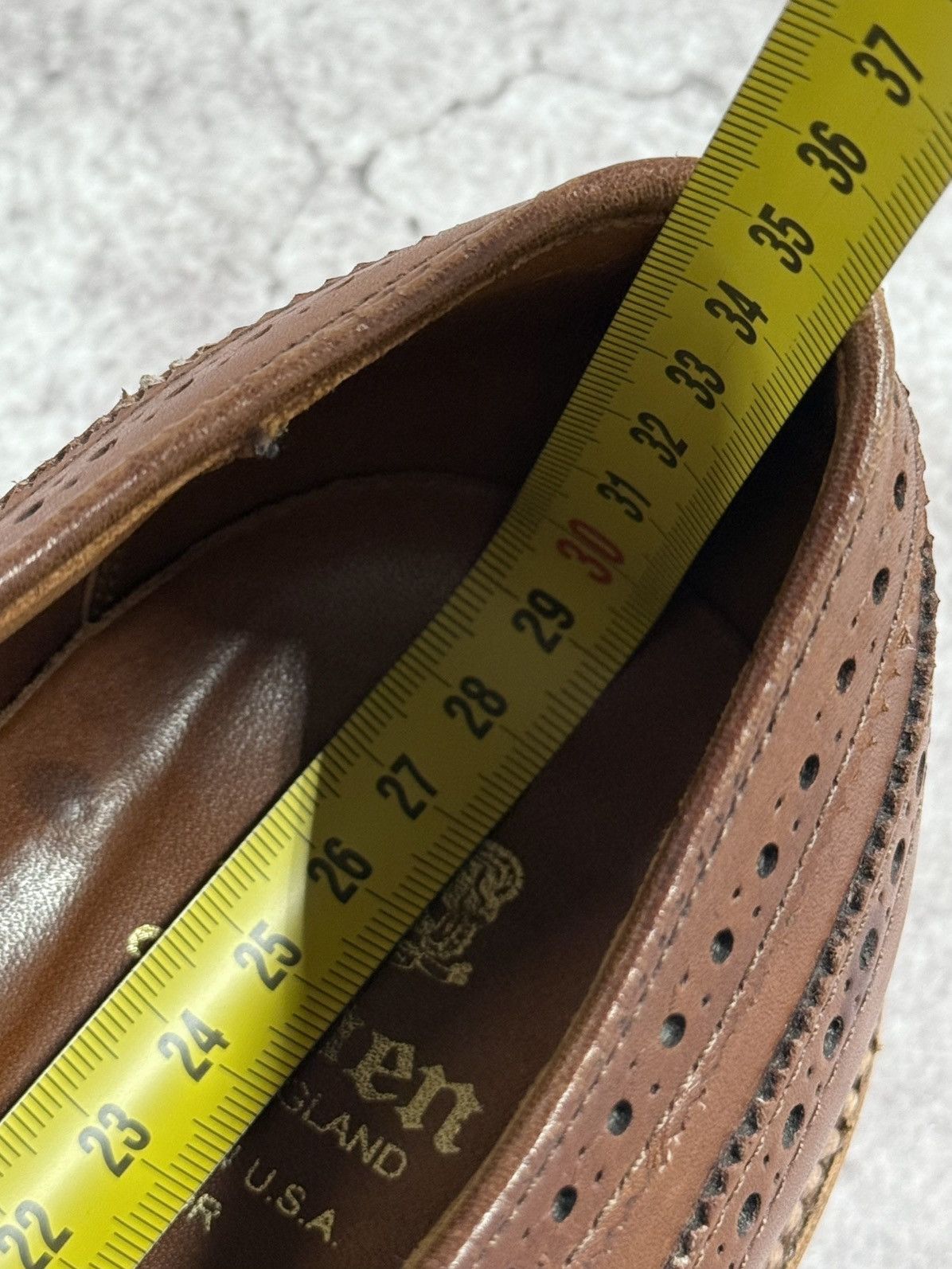 Alden Alden for J. Crew Longwing Blucher Dress Shoes | US 11 Size US 11 / EU 44 - 10 Thumbnail