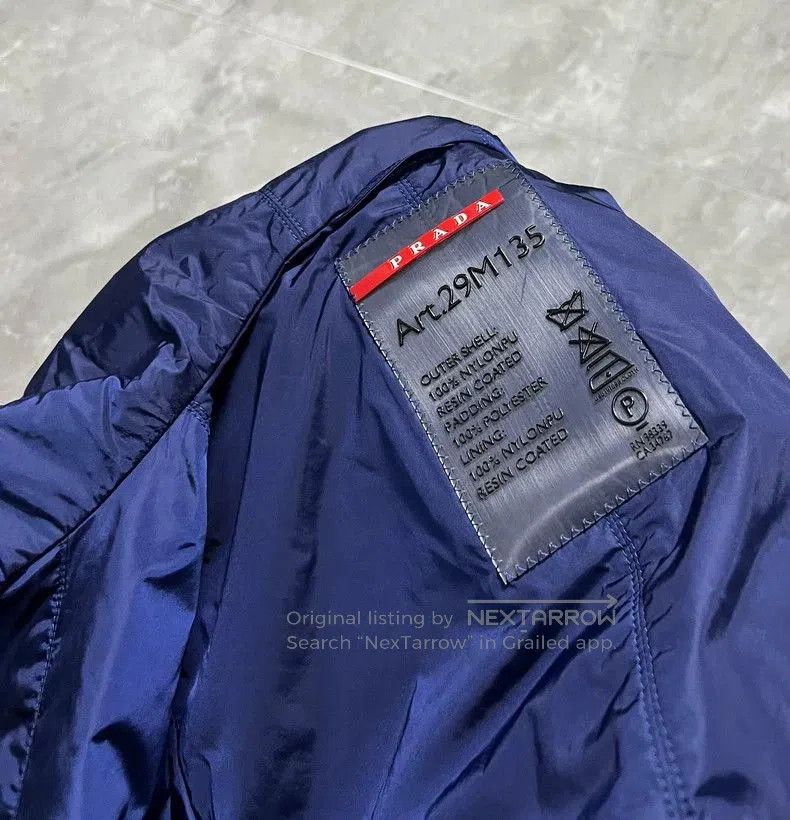 Prada Prada Nylon Jacket for Women in Size 40 . Size US M / EU 48-50 / 2 - 4 Thumbnail
