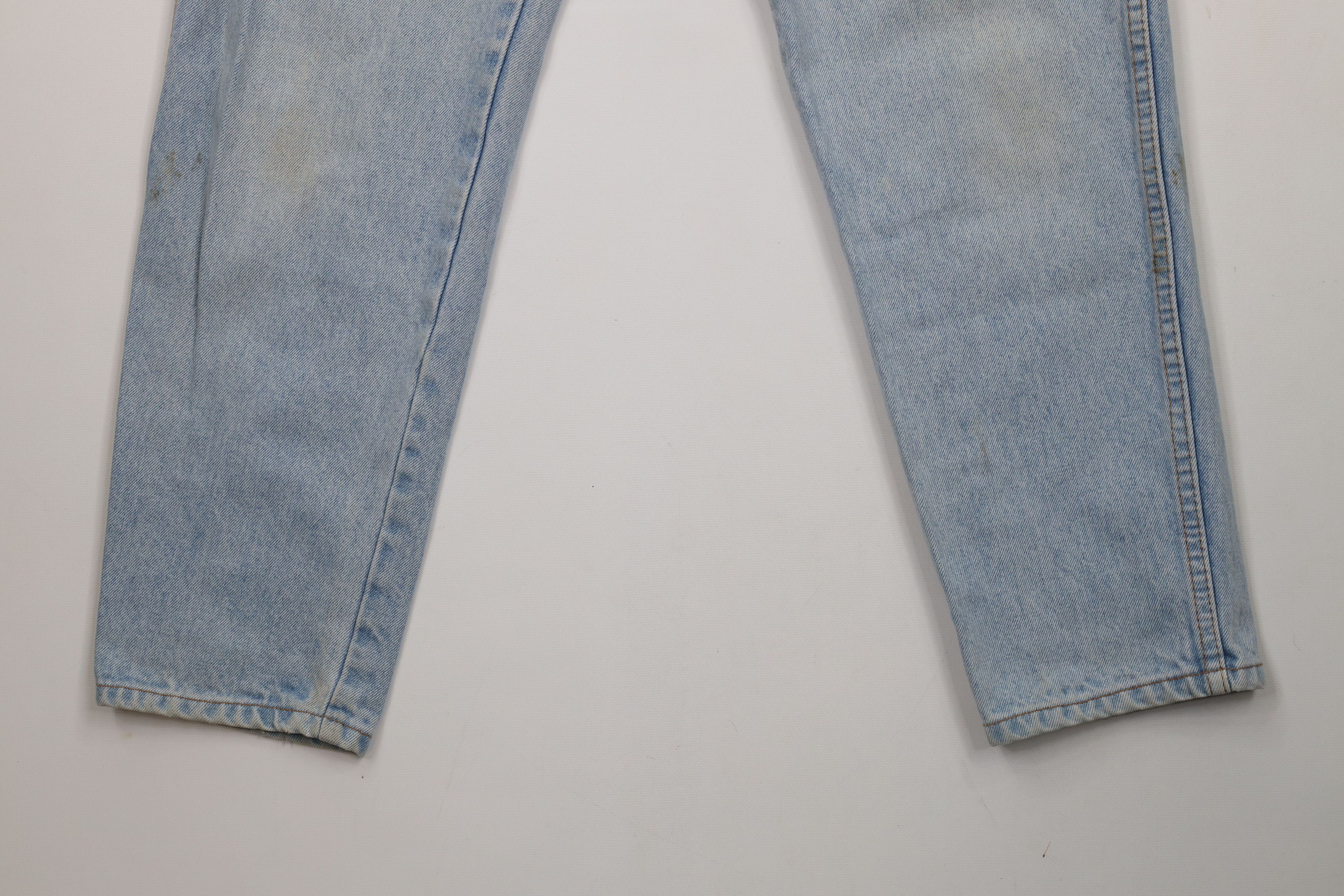 Vintage Vintage 80s 90s Streetwear Tapered Leg Denim Jeans Blue Size 32" / US 10 / IT 46 - 4 Thumbnail