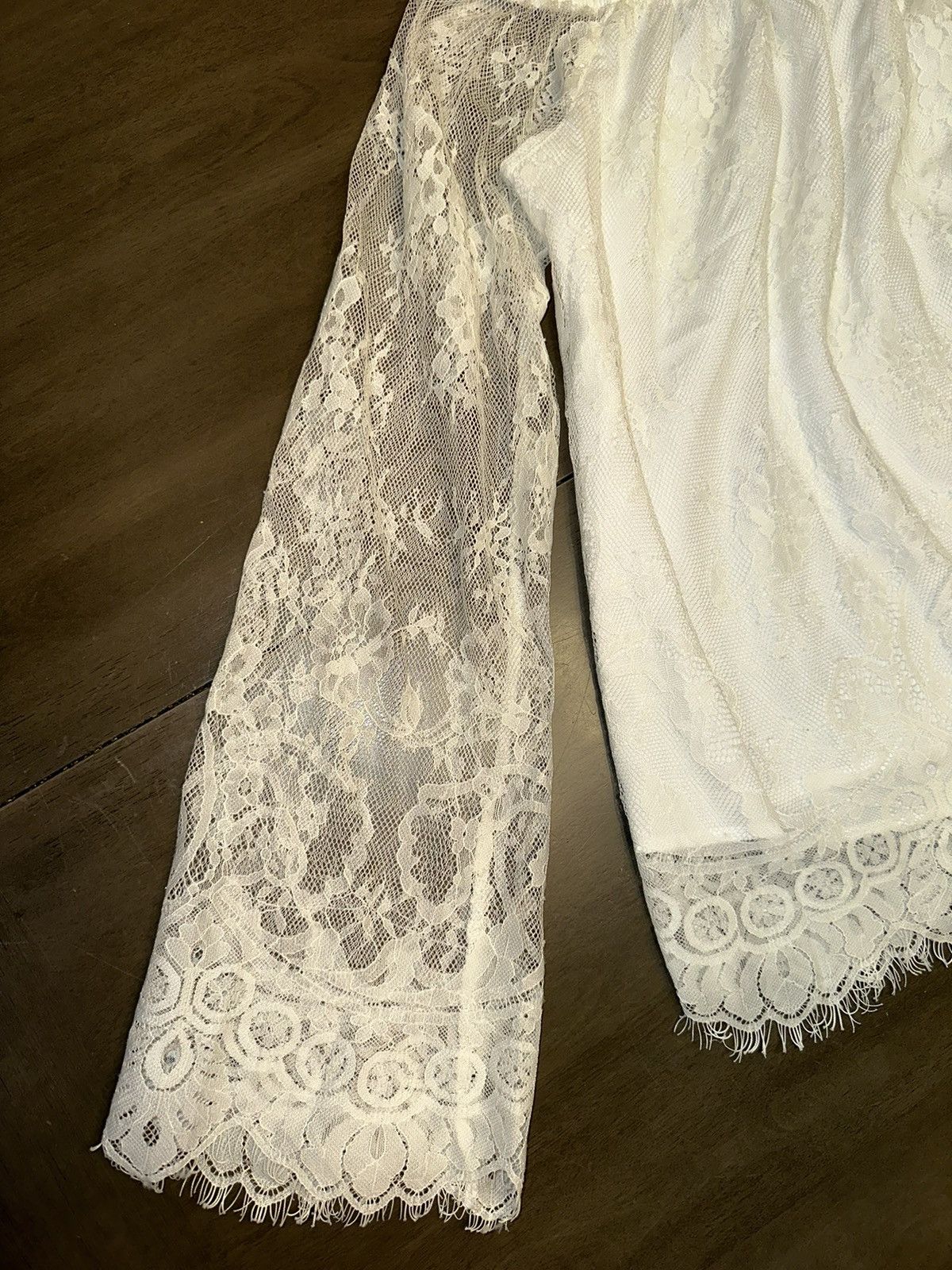 True Religion True Religion Off The Shoulder Top Blouse Lace Women’s-Small Size S / US 4 / IT 40 - 2 Thumbnail