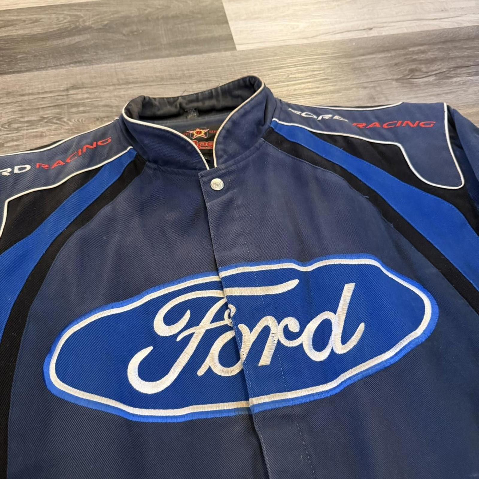 JH Design vintage JH designs ford racing bomber jacket 90s/00s XL Size US XL / EU 56 / 4 - 1 Thumbnail