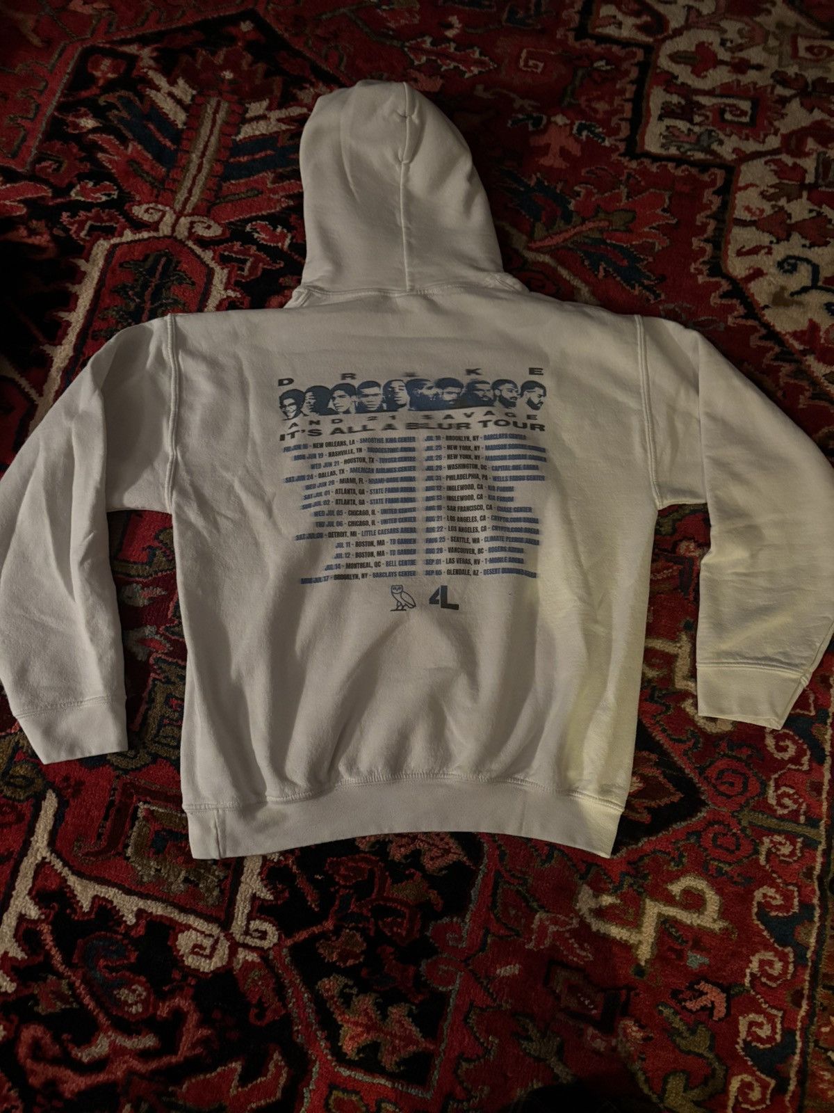 21 Savage × Drake Drake x 21 Savage Concert Hoodie Size US M / EU 48-50 / 2 - 3 Thumbnail