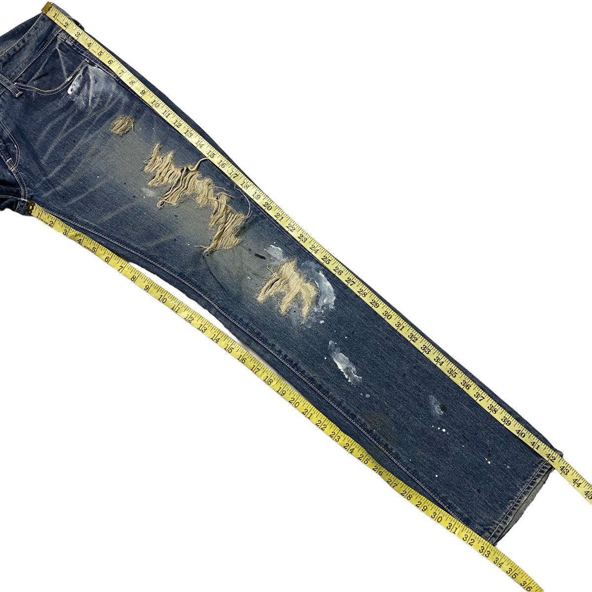 Murder License Murder License Distressed Denim Painter Jeans Size US 32 / EU 48 - 18 Thumbnail