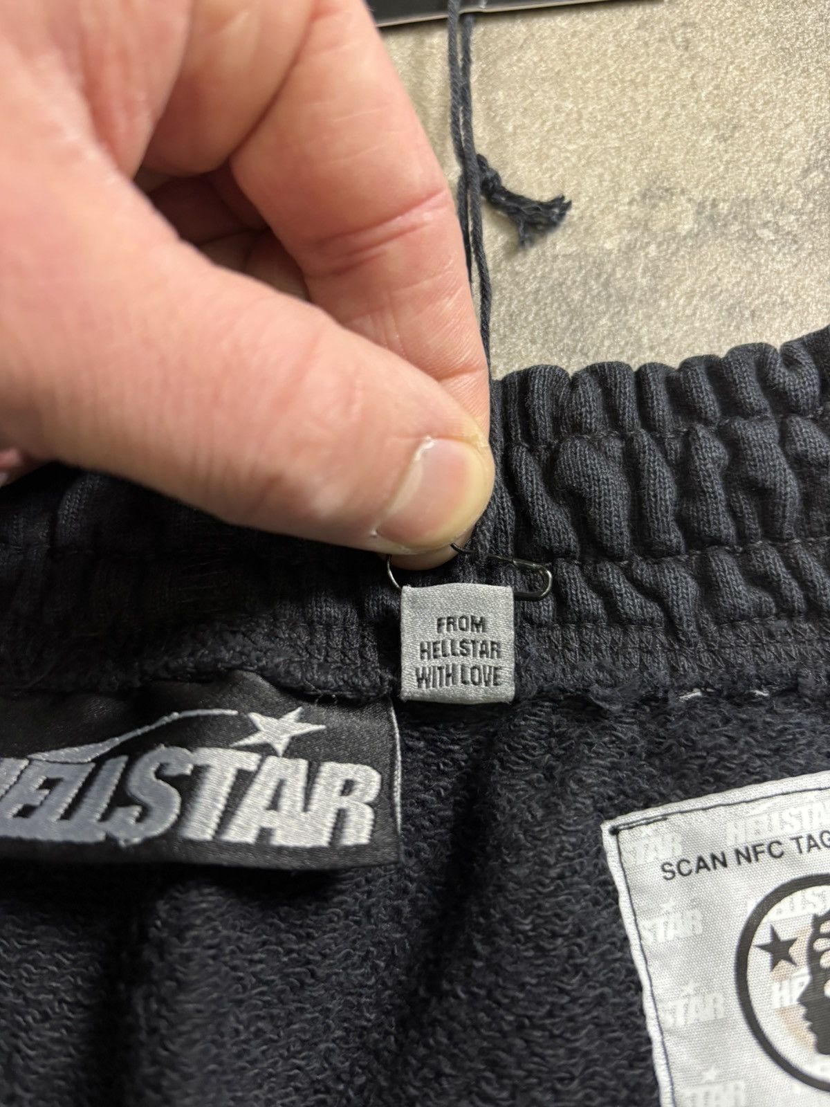 HELLSTAR Hellstar HStar Sweatpants, Black Size US 34 / EU 50 - 7 Thumbnail