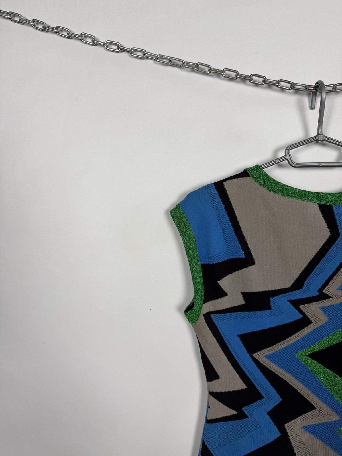 Missoni Missoni Sleeveless Zigzag Bodycon Dress Multicolor Size 38 Size XS / US 0-2 / IT 36-38 - 11 Thumbnail