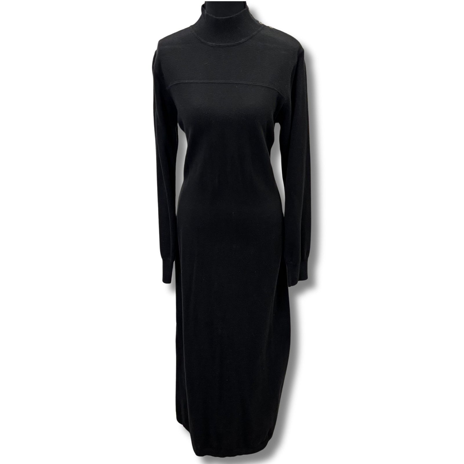 Eddie Bauer Vintage Eddie Bauer Sweater Dress with Shoulder Snap Closure Size M / US 6-8 / IT 42-44 - 1 Thumbnail