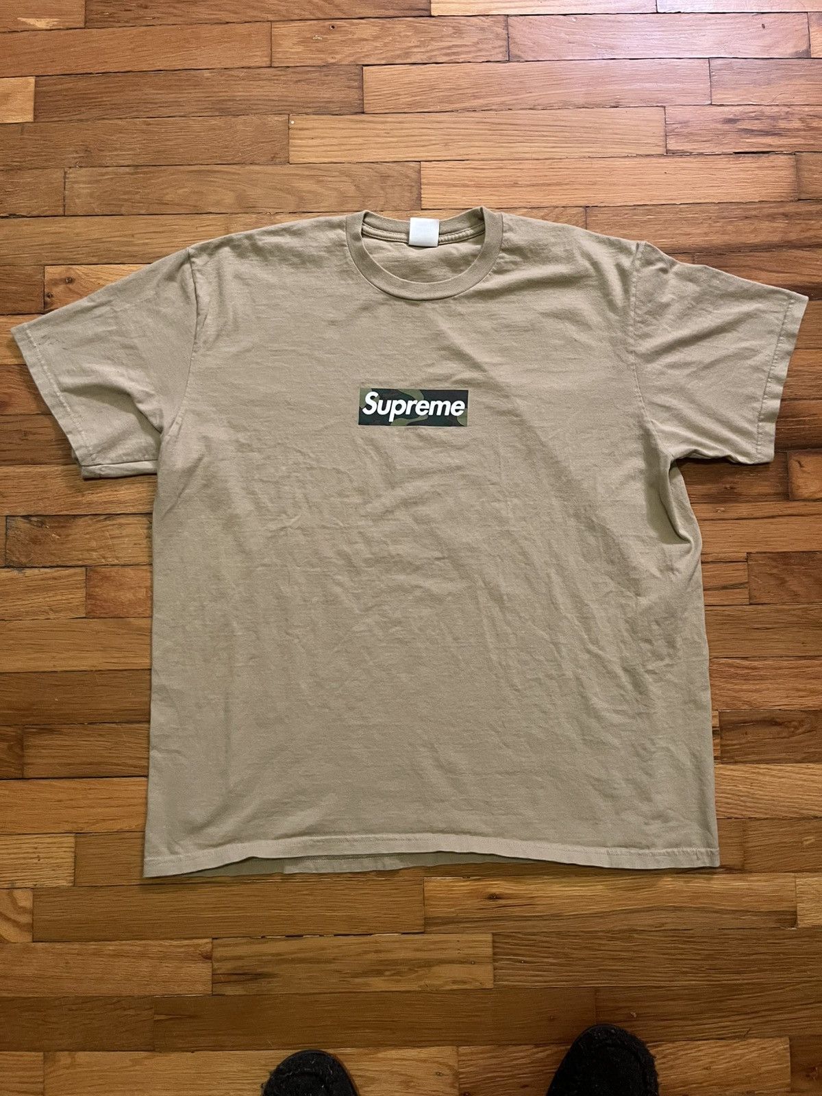 Supreme Brown Box Logo Tee | Grailed