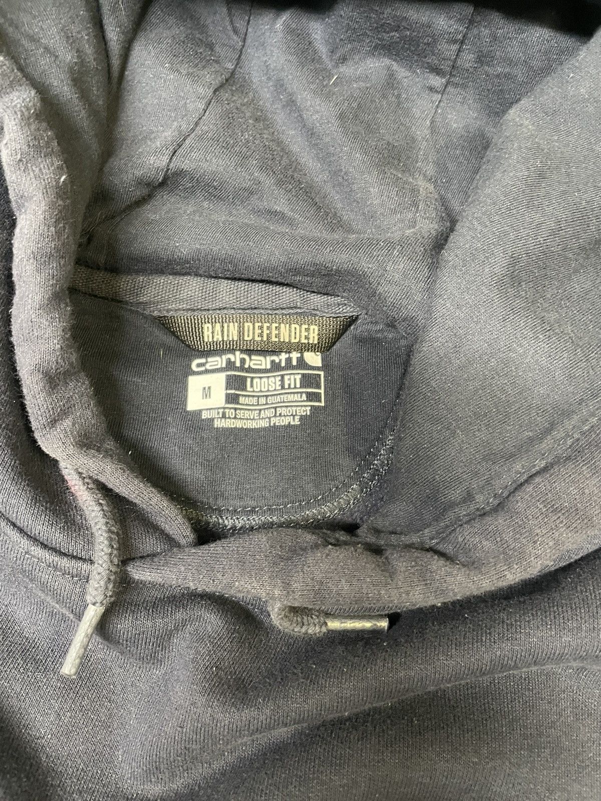 Carhartt Carhartt Rain Defender Loose Fit Hoodie – Navy - M Size US M / EU 48-50 / 2 - 4 Thumbnail
