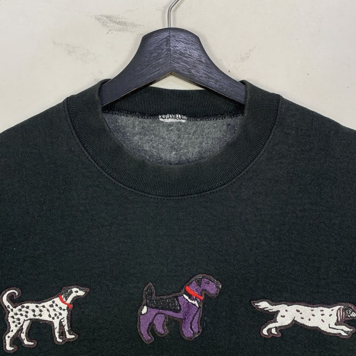 Vintage Vintage Dogs Crewneck Streetwear JapaneseBrand Sweatshirt Size US XL / EU 56 / 4 - 5 Thumbnail