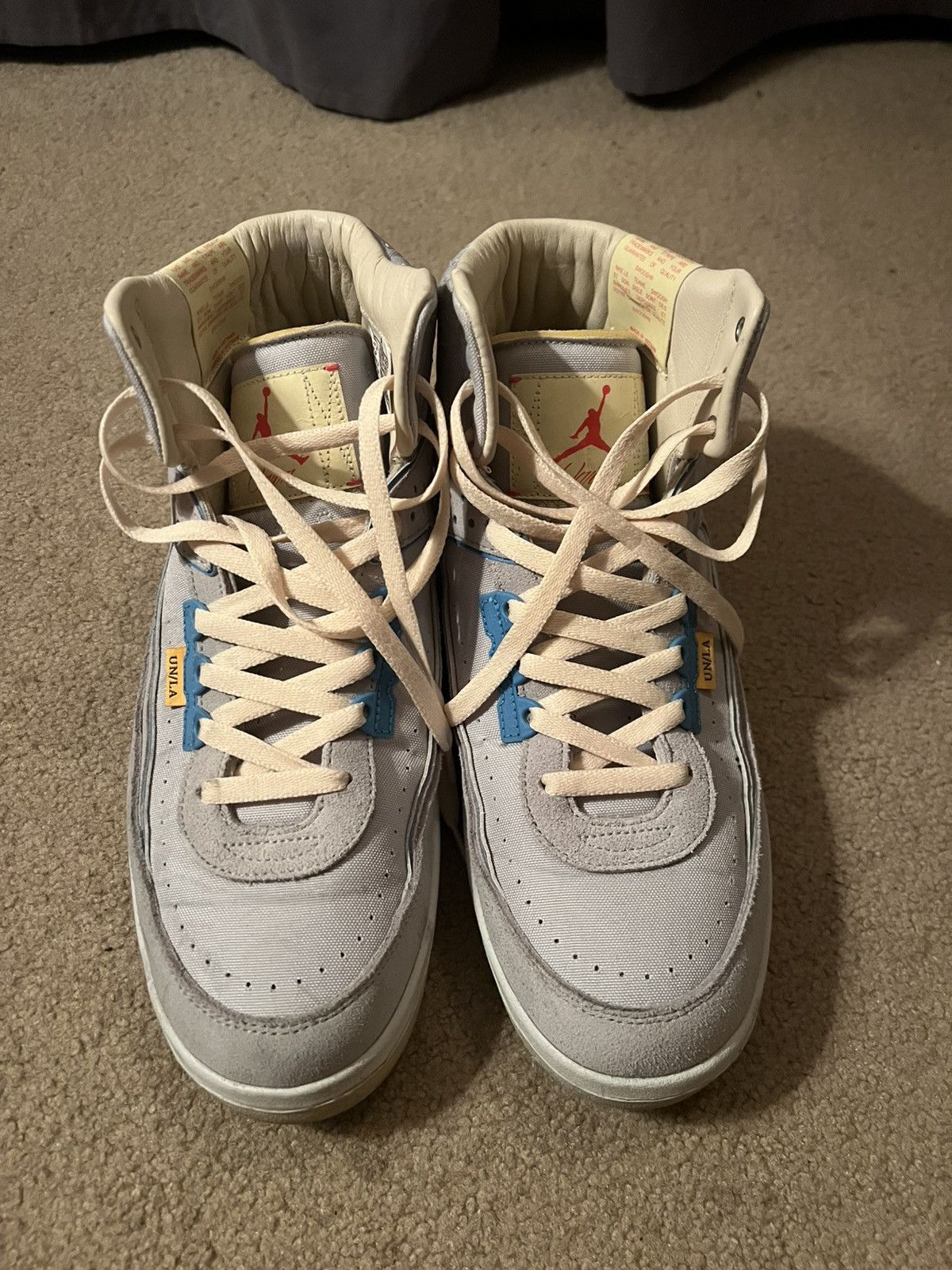 Jordan Brand × Union LA Jordan Brand x Union LA 2 Grey Fog Size US 12 / EU 45 - 3 Thumbnail