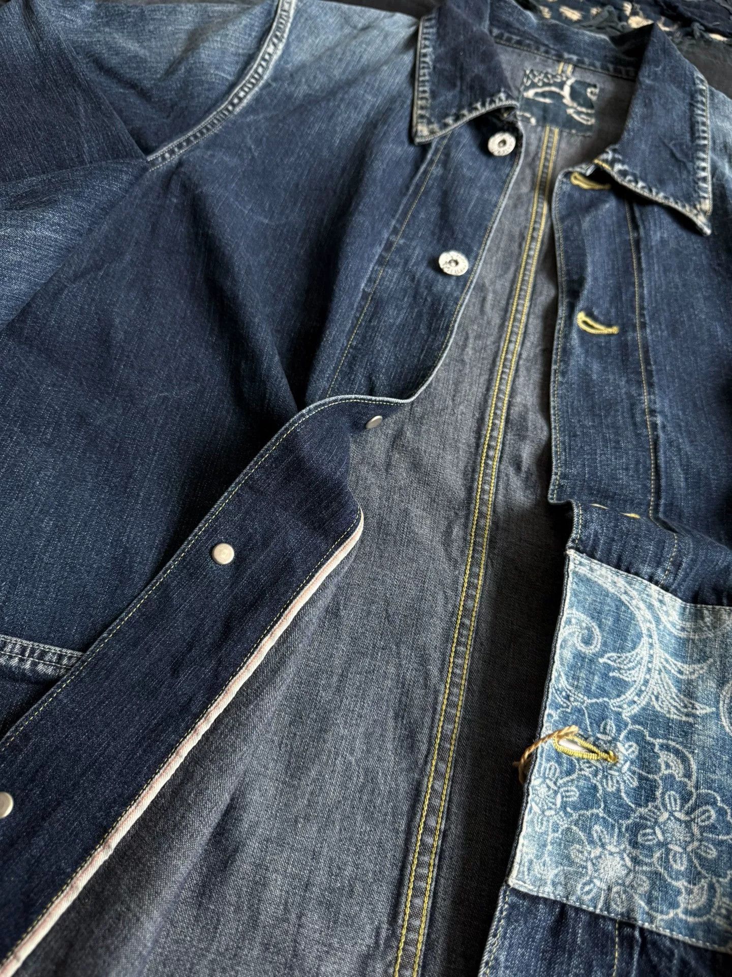 Visvim VISVIM 19SS Gang Coverall Dry Denim Size US S / EU 44-46 / 1 - 8 Thumbnail