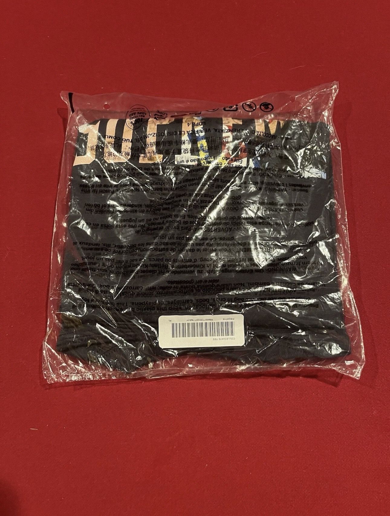 Supreme Supreme Tera Patrick Nipple Tee Navy XLarge FW24 Size US XL / EU 56 / 4 - 1 Thumbnail