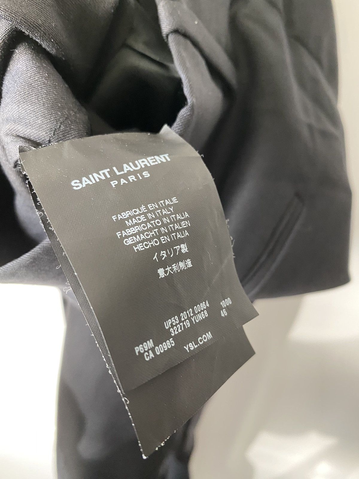 Saint Laurent Paris Saint Laurent Paris SS13 Trouser size 46 Size 46R - 4 Thumbnail