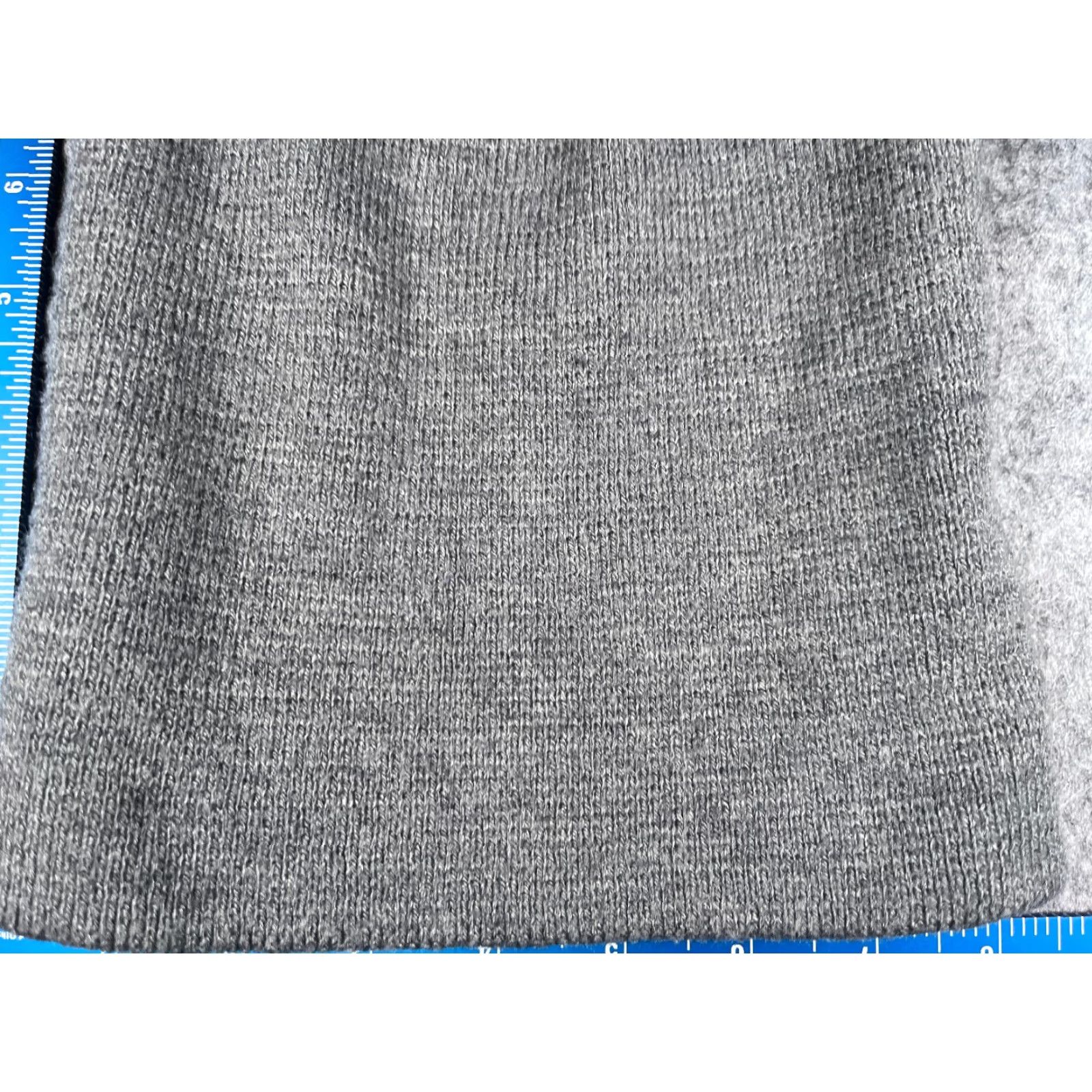George GEORGE Beanie Toque Adult One Size Gray Knit Acrylic Ski Outdoor Hat Unisex Womens Mens Winter Winter Accessory Size ONE SIZE - 2 Thumbnail