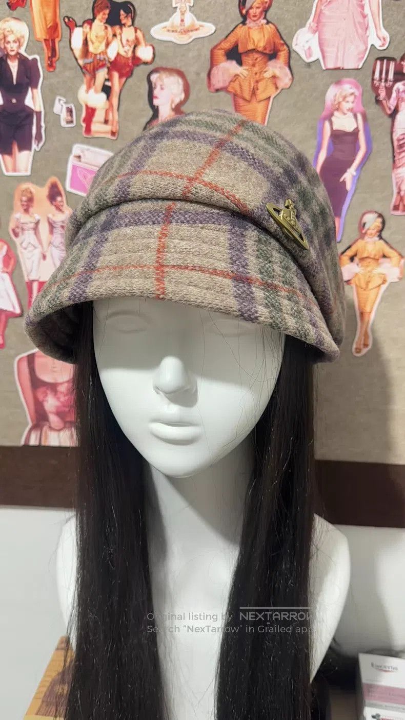 Vivienne Westwood Vivienne Westwood Purple Newsboy Hat Size ONE SIZE - 2 Thumbnail