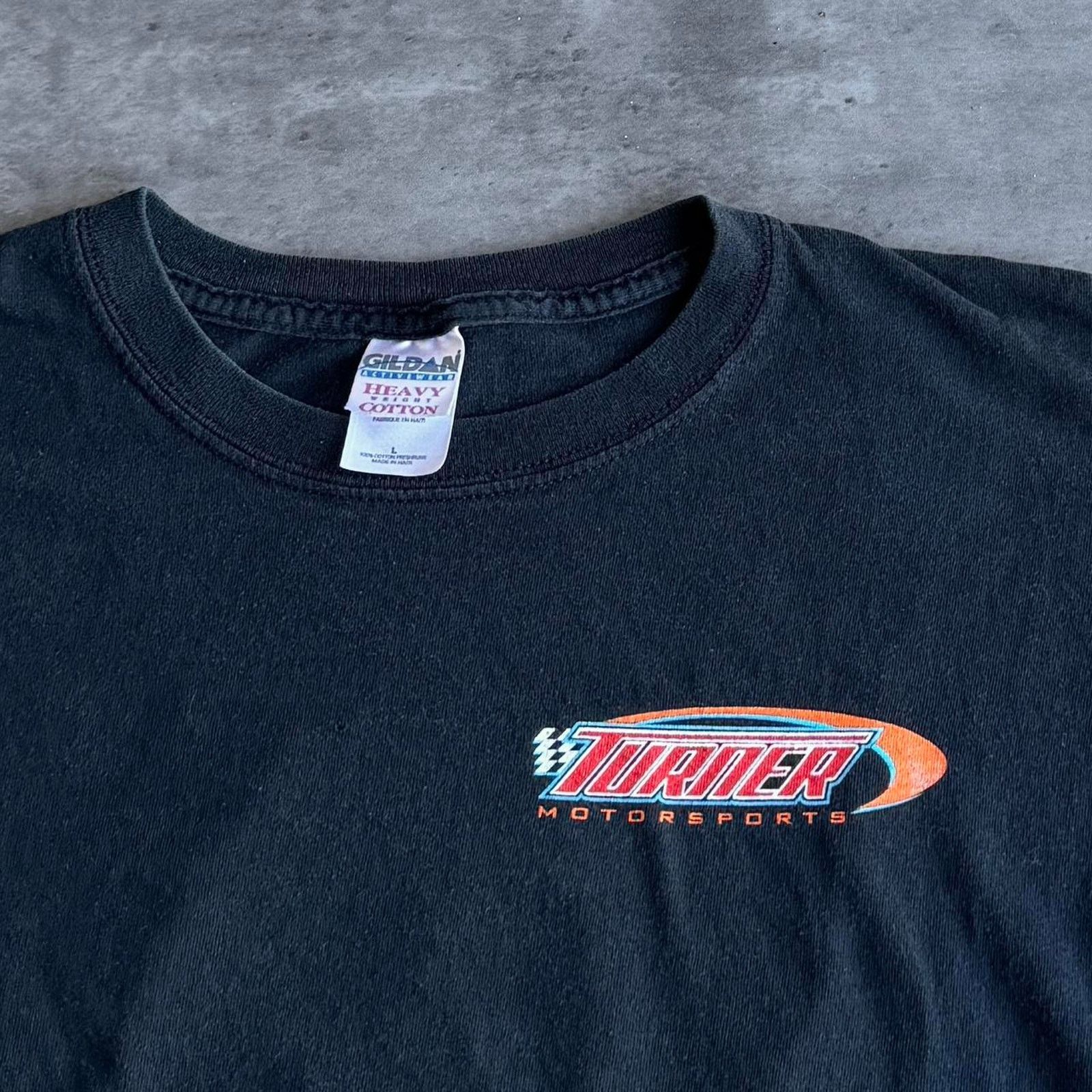 NASCAR × Rap Tees Vintage Y2K Nascar James Buescher Graphic Racing Shirt Size US L / EU 52-54 / 3 - 3 Thumbnail