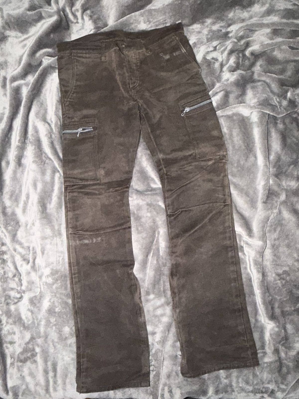 Attachment Attachment Waxed Cargo Pants Size US 32 / EU 48 - 1 Thumbnail