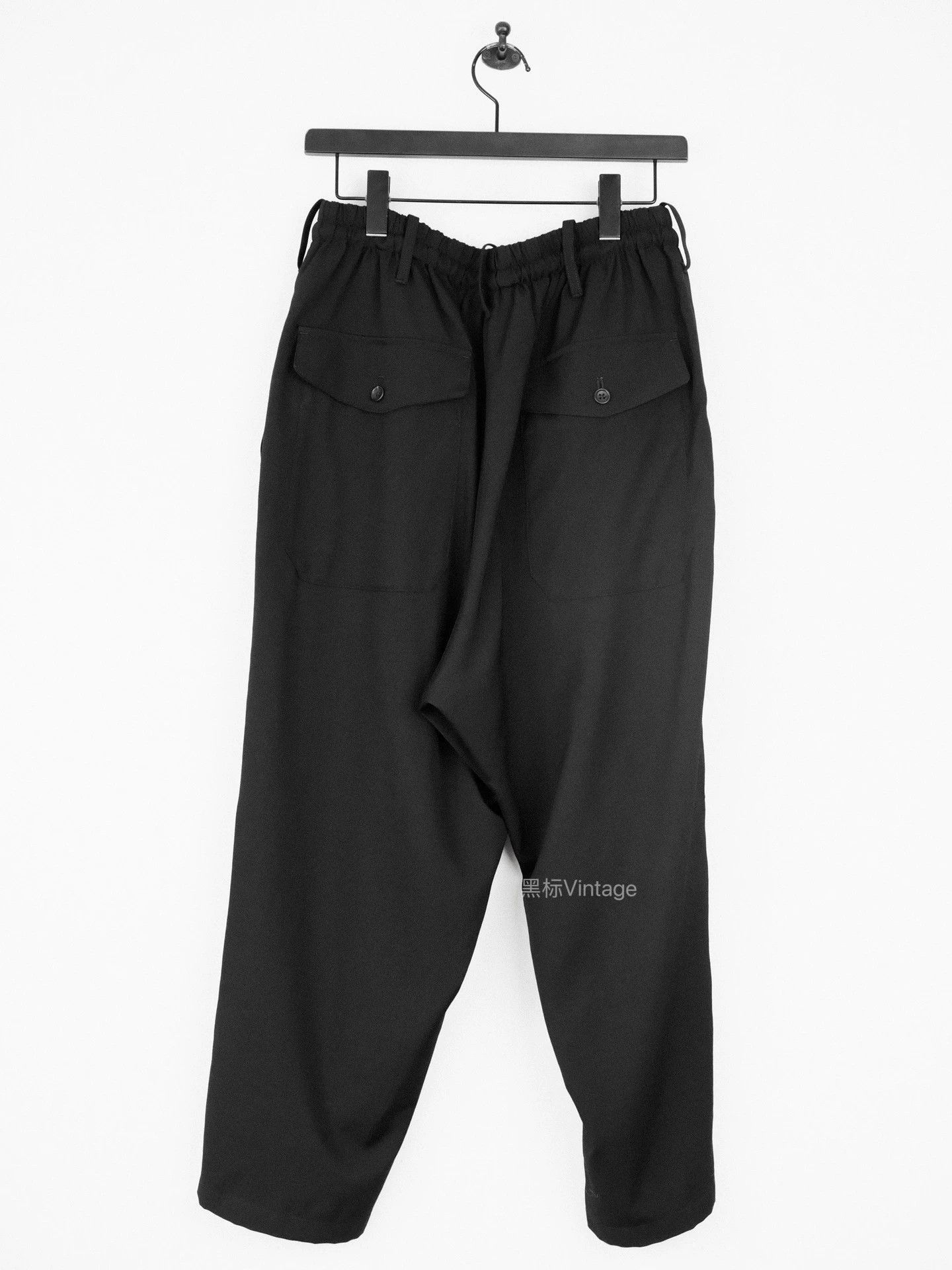 Yohji Yamamoto Yohji Yamamoto 24ss Vintage Gaba Men's Drawstring Pants Size US 32 / EU 48 - 6 Thumbnail