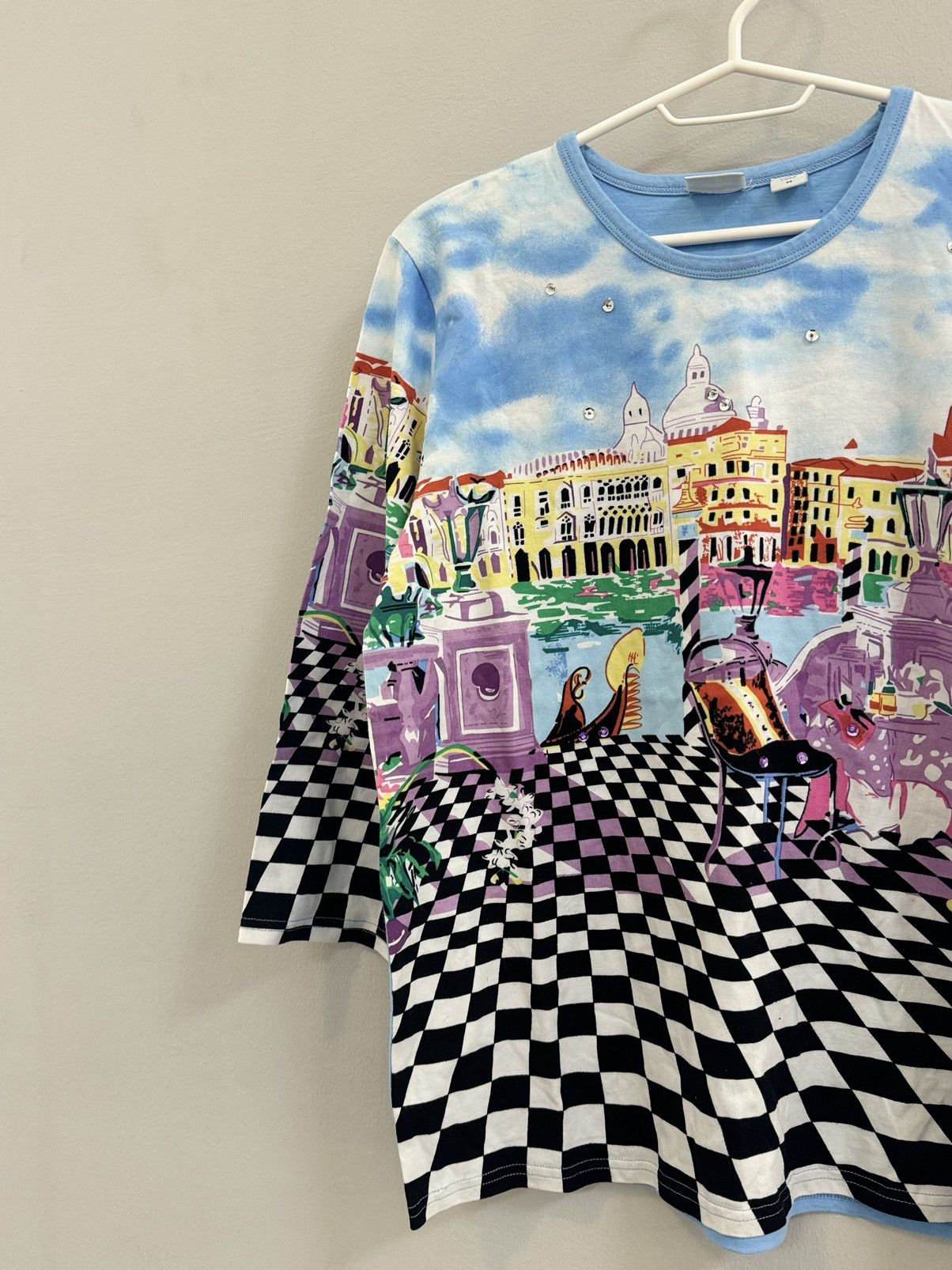Japanese Brand Vintage Venice Engraving like jean paul gailtier Venice Size M / US 6-8 / IT 42-44 - 3 Thumbnail
