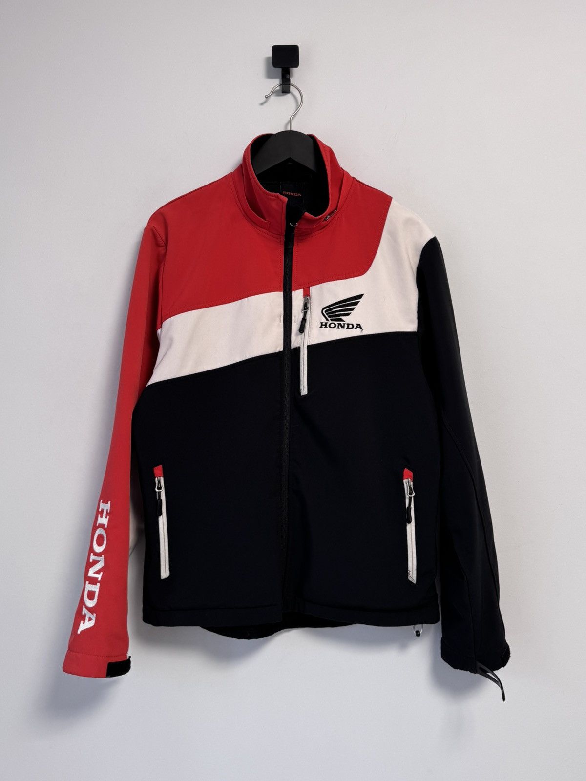 Honda × Vintage Honda Vintage Jacket Softshell Y2K style bike Size US M / EU 48-50 / 2 - 1 Thumbnail