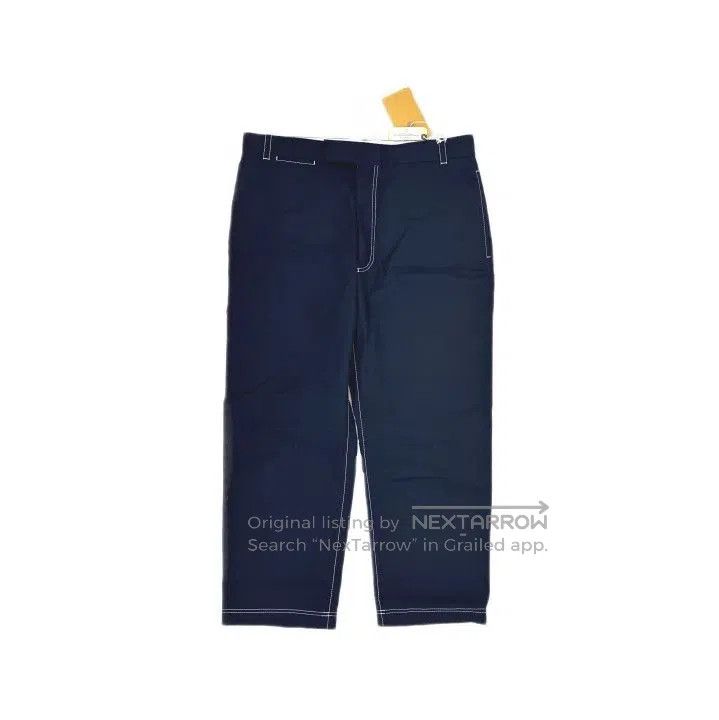 Thom Browne Thom Browne Navy Casual Pants for Men. Size US 34 / EU 50 - 2 Thumbnail