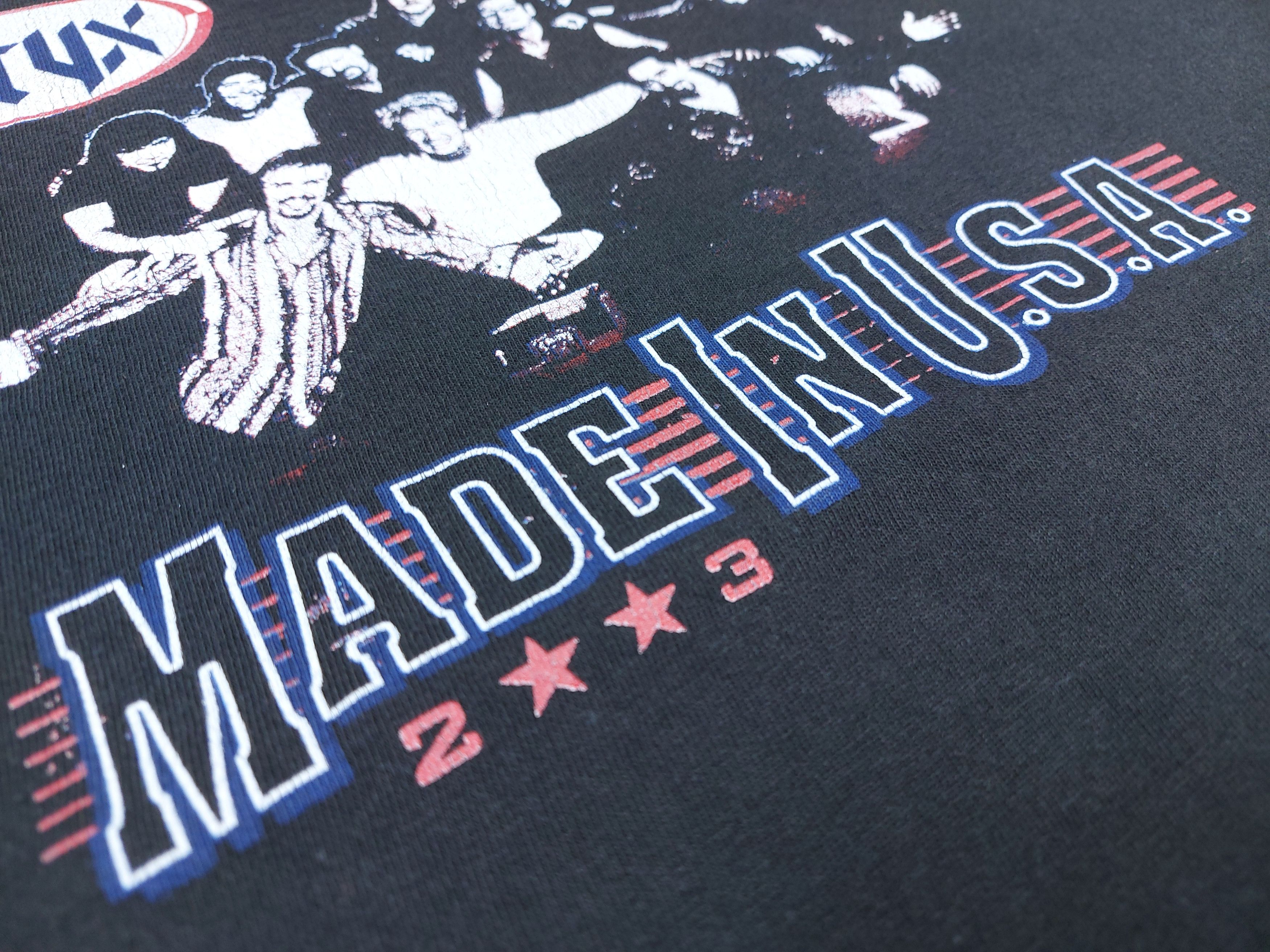 Band Tees × Vintage Vintage 2003 STYX REO Speedwagon Made In USA Tour Merch TEE Size US XL / EU 56 / 4 - 7 Thumbnail