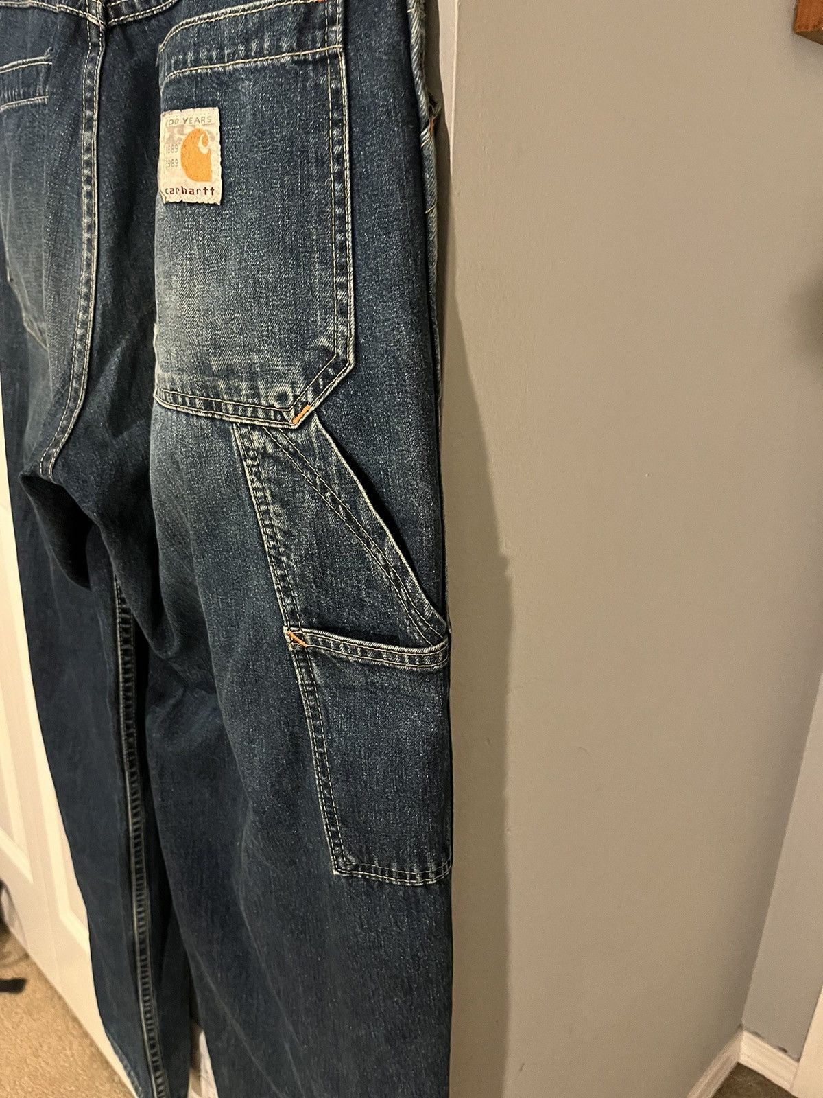 Carhartt Vintage Baggy 1989 Carhartt Jeans 100 Anniversary Edition Size US 29 - 8 Thumbnail