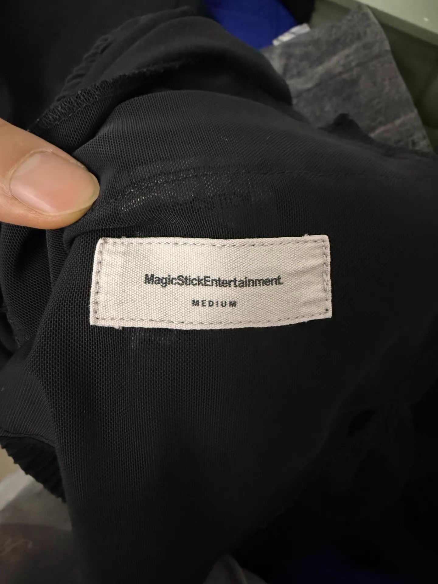 MAGIC STICK Magicstick Black Short Sleeve Set K27 Size US L / EU 52-54 / 3 - 8 Thumbnail