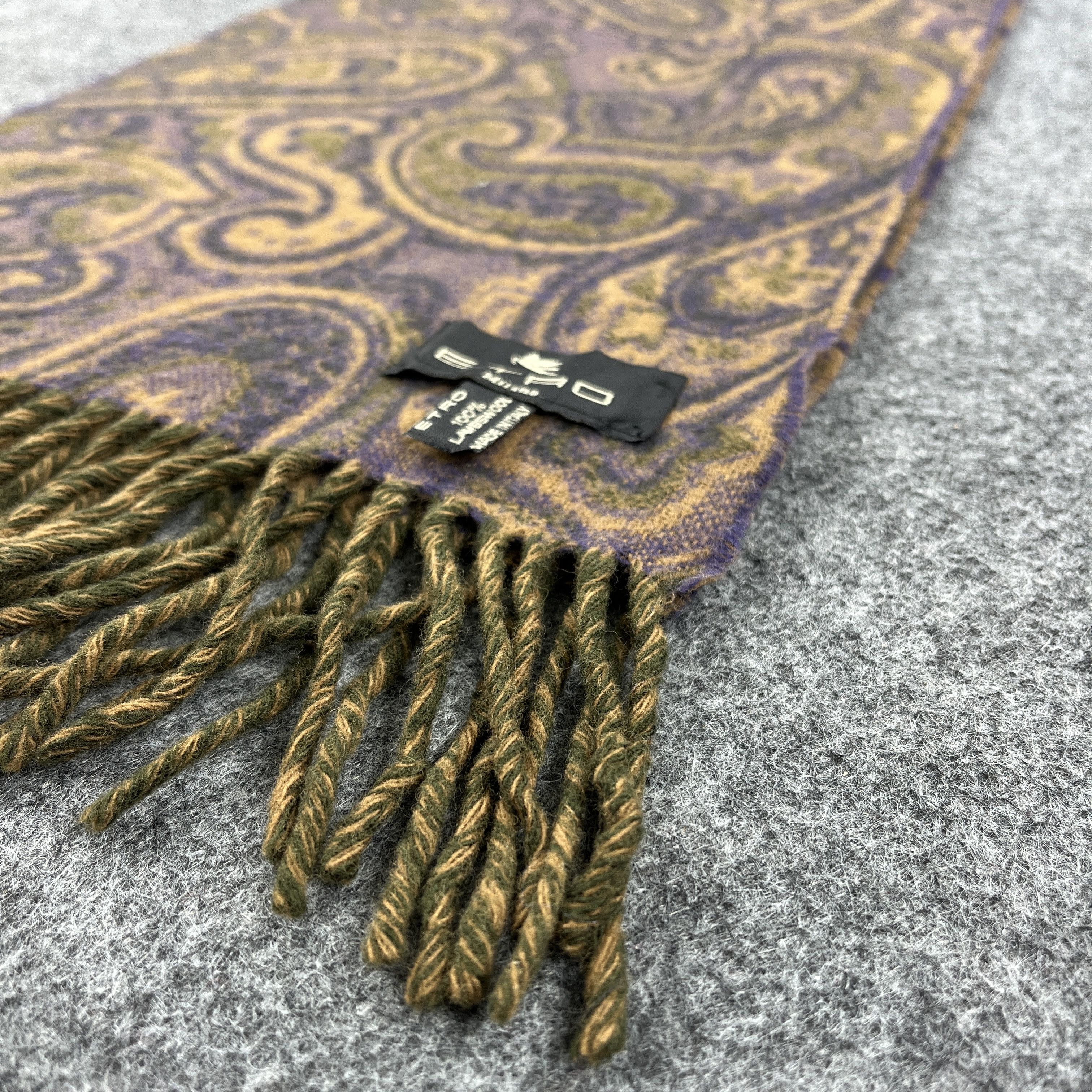 Etro Etro Paisley Scarf / Muffler / Neckwear T1499 Size ONE SIZE - 7 Thumbnail