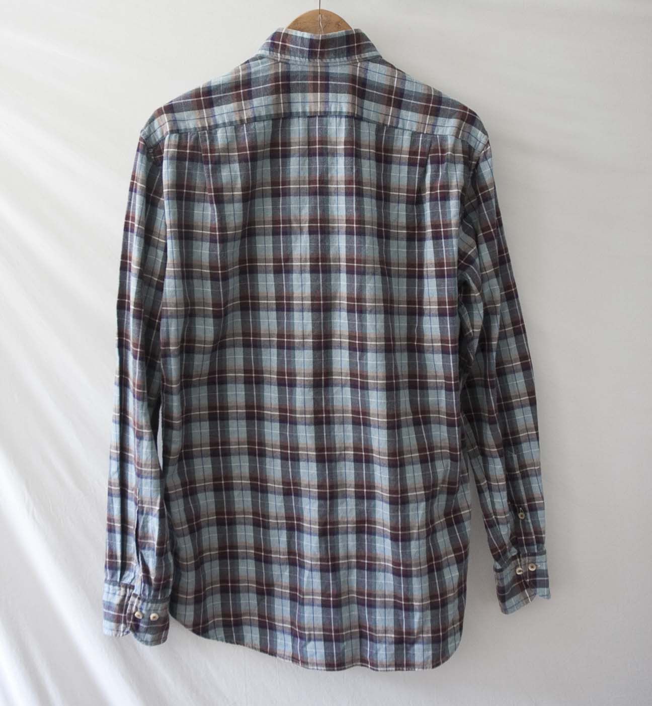 Other Stenstroms Shirt Fitted Body Size M Flannel Blue Plaid Size US M / EU 48-50 / 2 - 7 Thumbnail