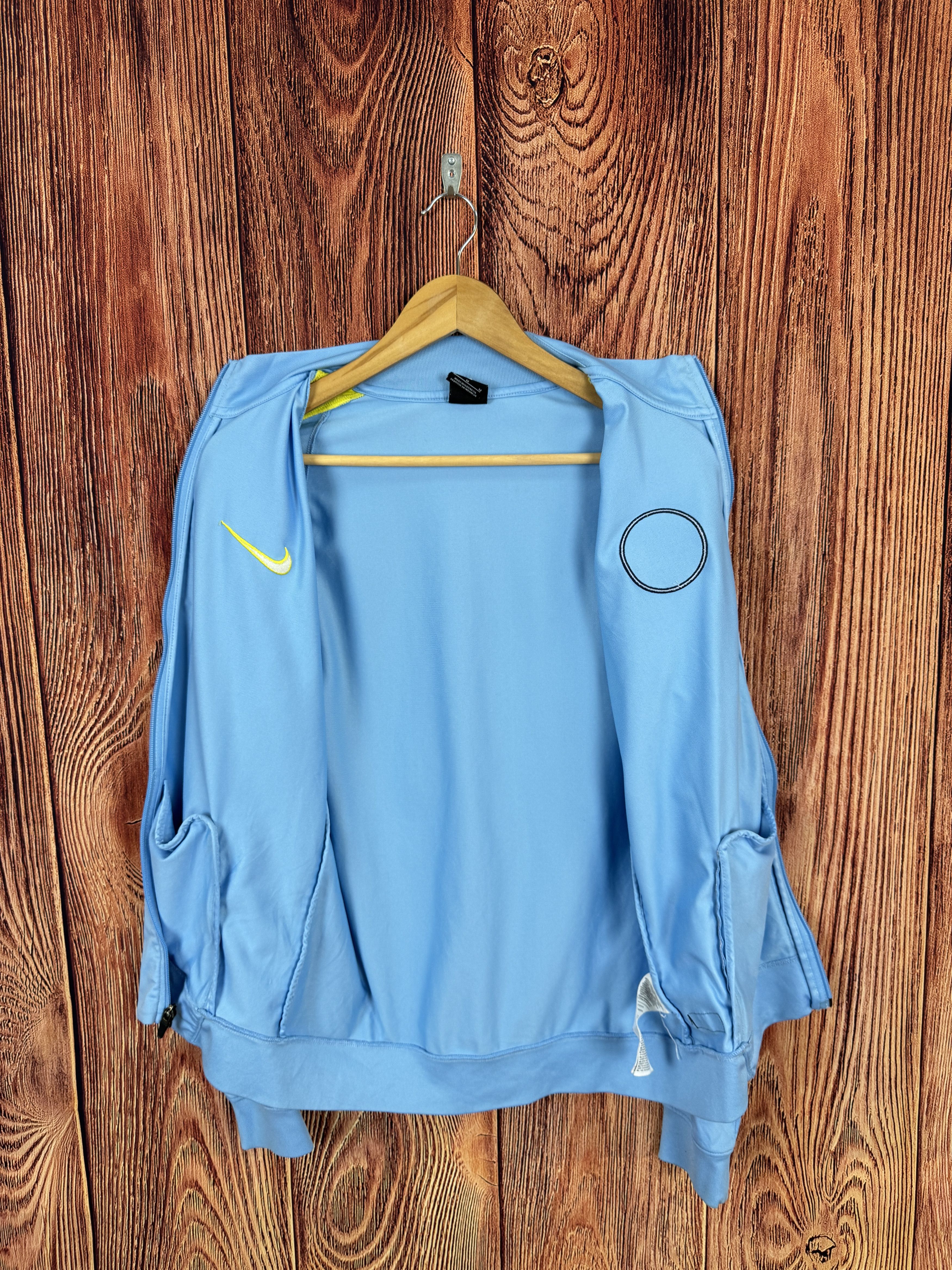 Nike MANCHESTER CITY 2016/17 NIKE TRAINING FOOTBALL TRACK JACKET Size US M / EU 48-50 / 2 - 8 Thumbnail