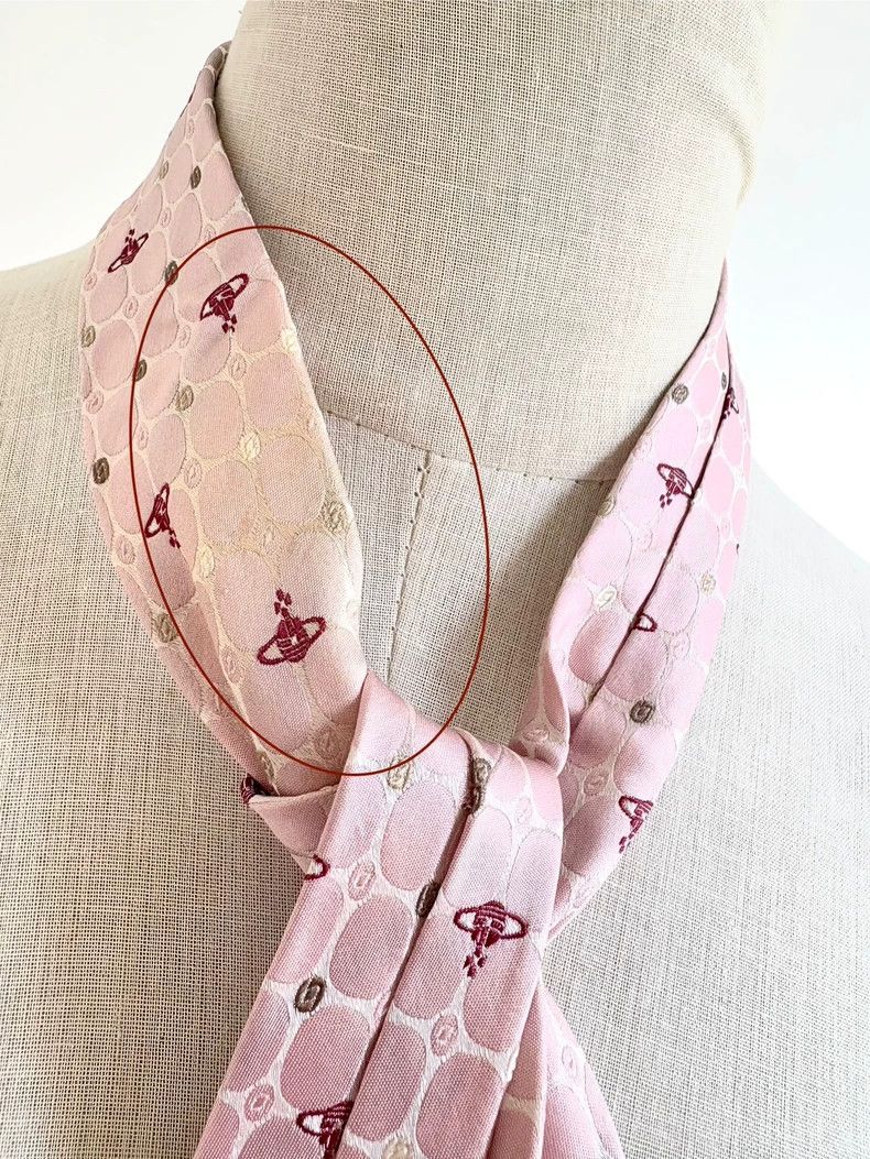 Vivienne Westwood Vivienne Westwood Pink Diamond Print Saturn Tie Size ONE SIZE - 8 Thumbnail