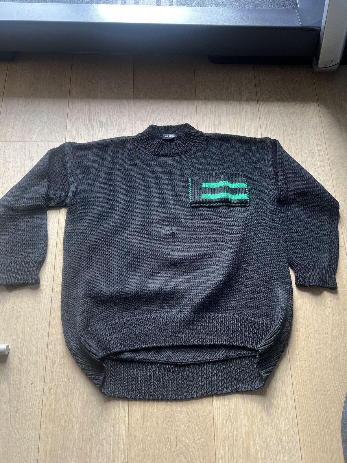 Raf Simons Heavy Knit sweater Size US L / EU 52-54 / 3 - 1 Thumbnail