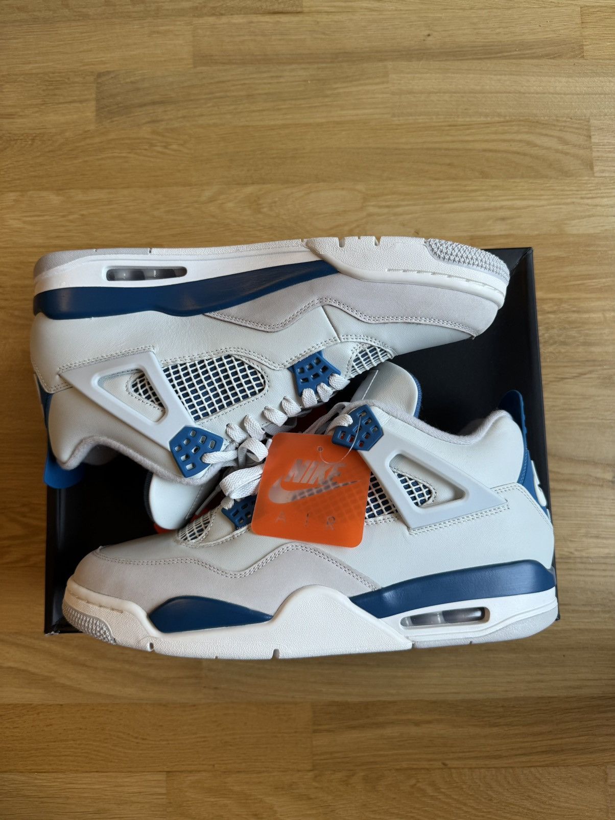 Jordan Brand Jordan 4 Military Blue 2024 Size US 12 / EU 45 - 2 Thumbnail