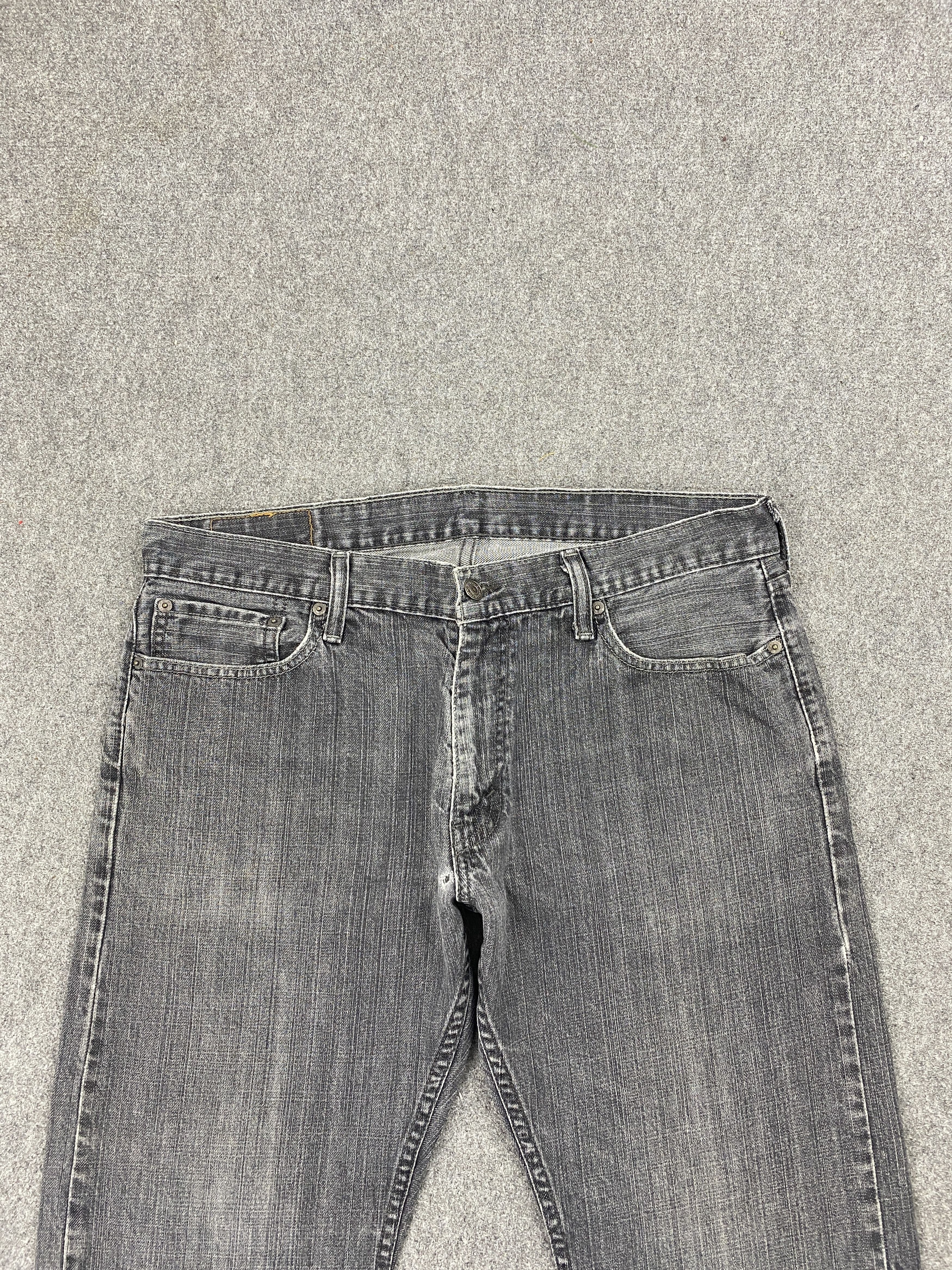 Levi's × Vintage Faded Black Vintage Levis 559 Jeans Size US 35 - 2 Thumbnail
